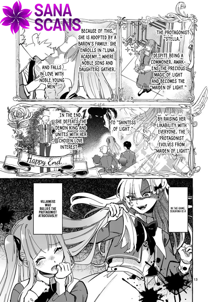 The Doomed Villainess Who Accidentally Won the Prince’s Devotion Chapter 1 Page 13