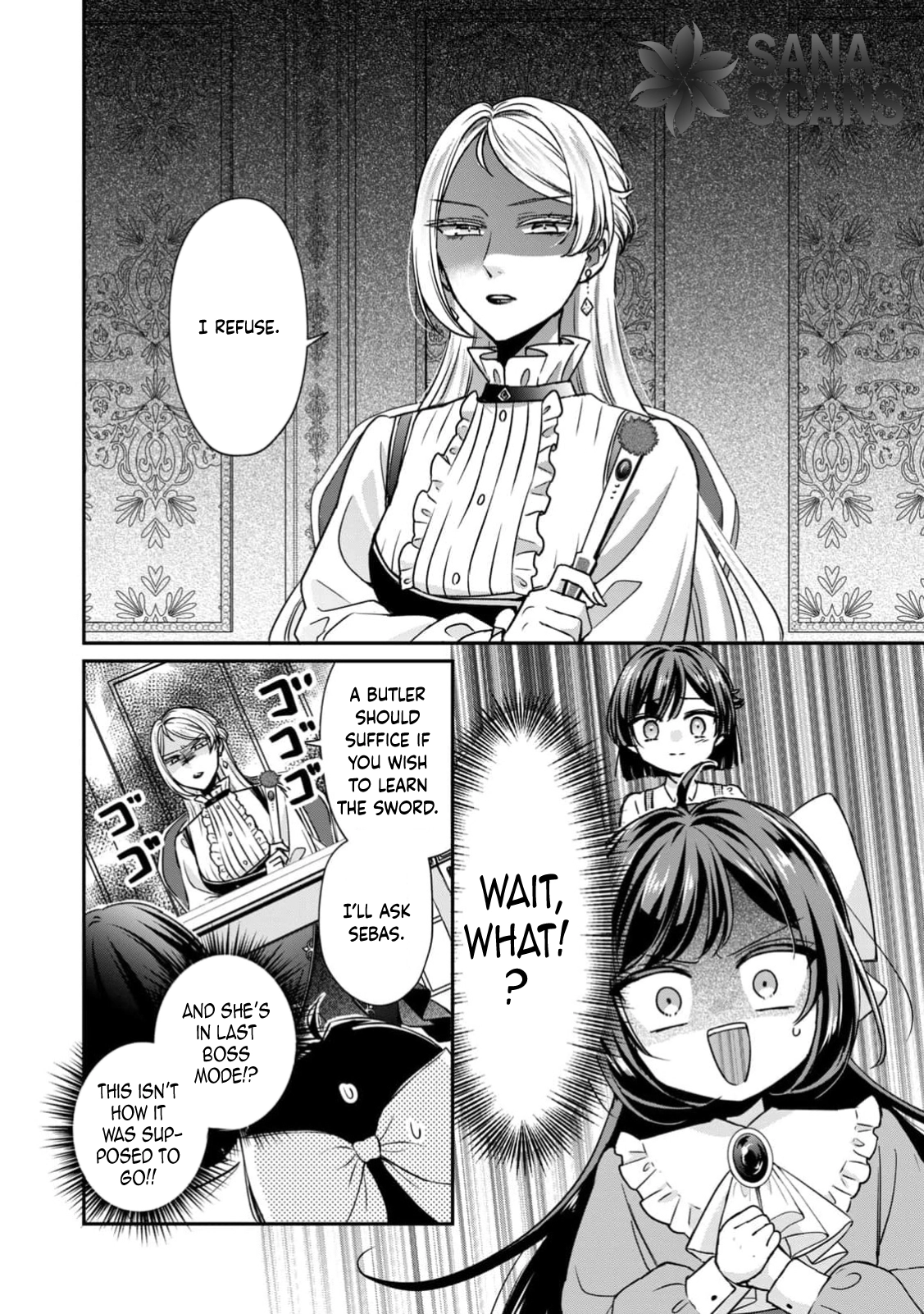 The Duke's Daughter Who Was Condemned Is Reborn as the Child of the Final Boss Queen Chapter 3 Page 12