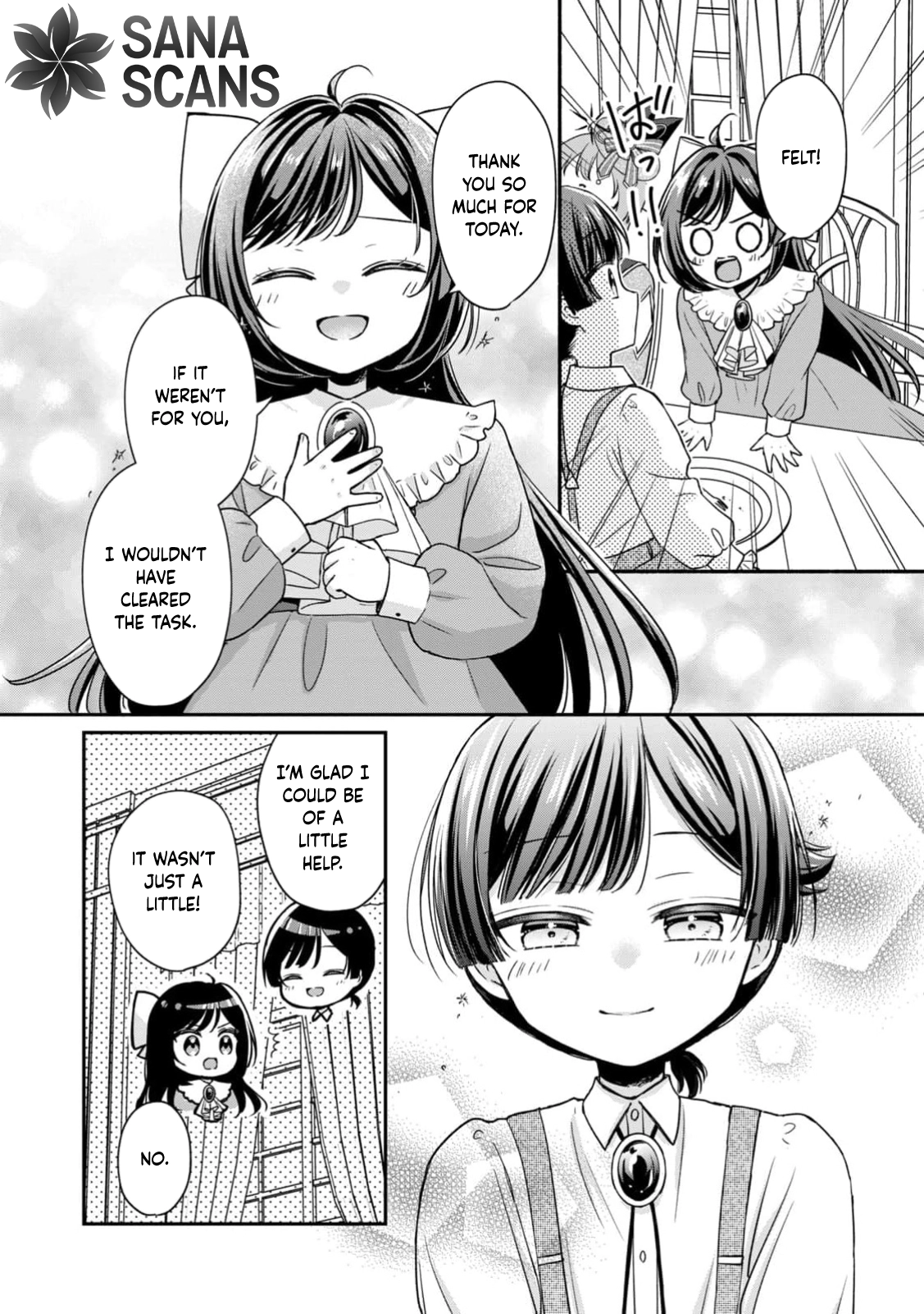 The Duke's Daughter Who Was Condemned Is Reborn as the Child of the Final Boss Queen Chapter 3 Page 36
