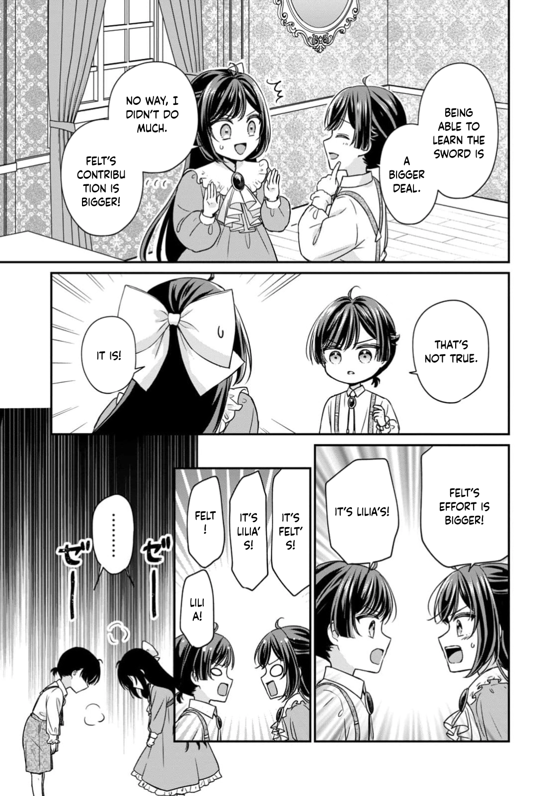 The Duke's Daughter Who Was Condemned Is Reborn as the Child of the Final Boss Queen Chapter 3 Page 37