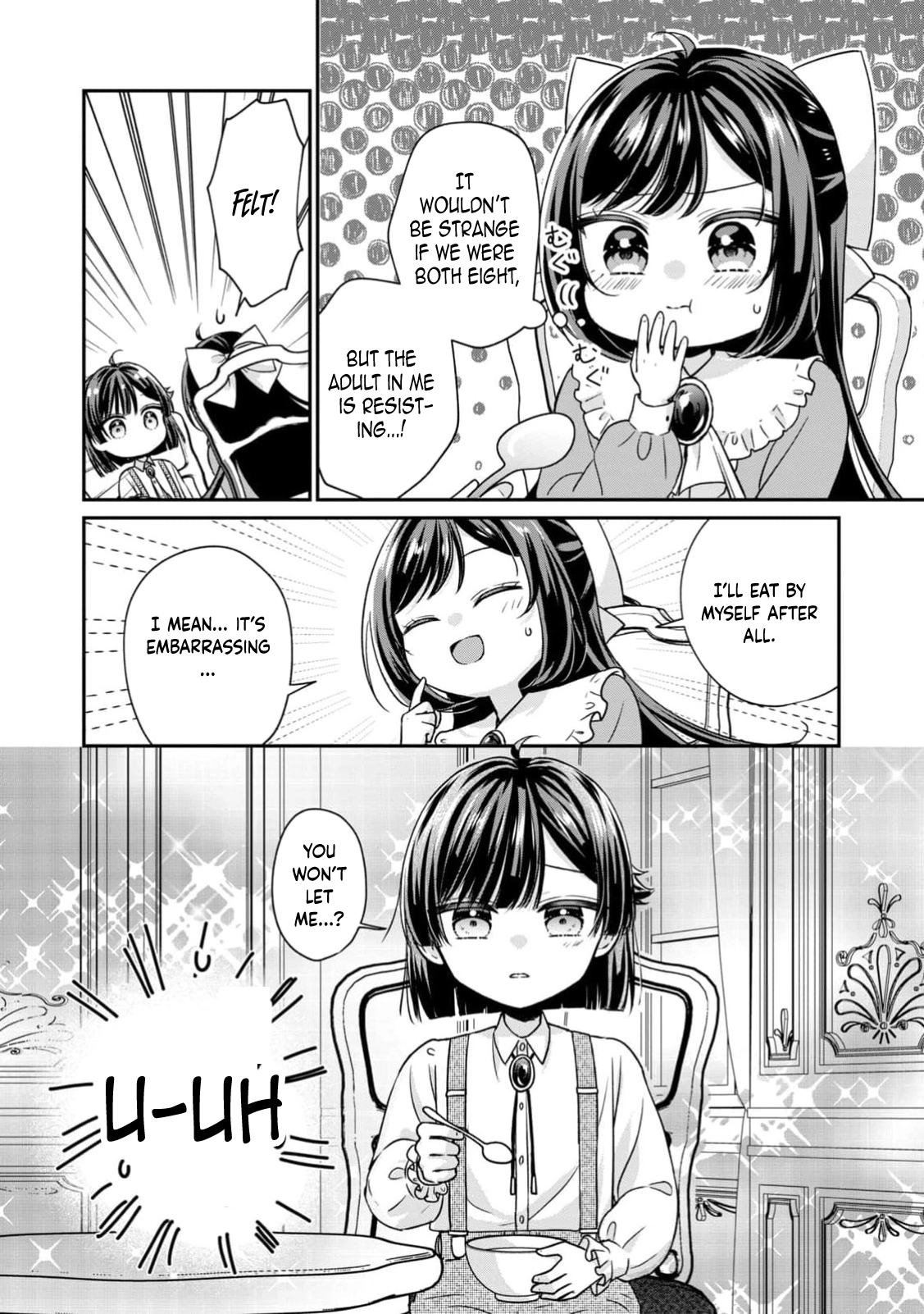 The Duke's Daughter Who Was Condemned Is Reborn as the Child of the Final Boss Queen Chapter 3 Page 4