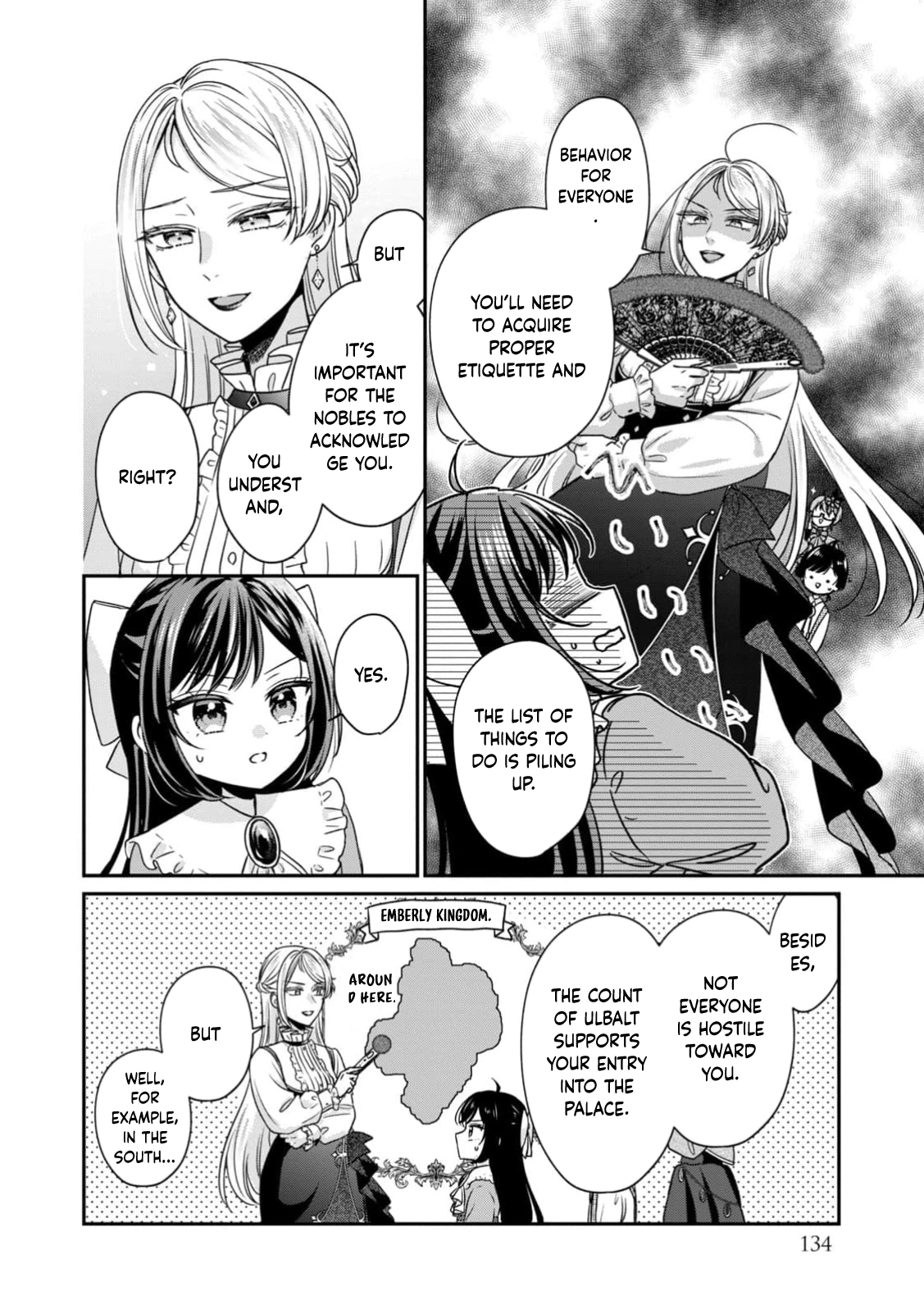 The Duke's Daughter Who Was Condemned Is Reborn as the Child of the Final Boss Queen Chapter 3 Page 40