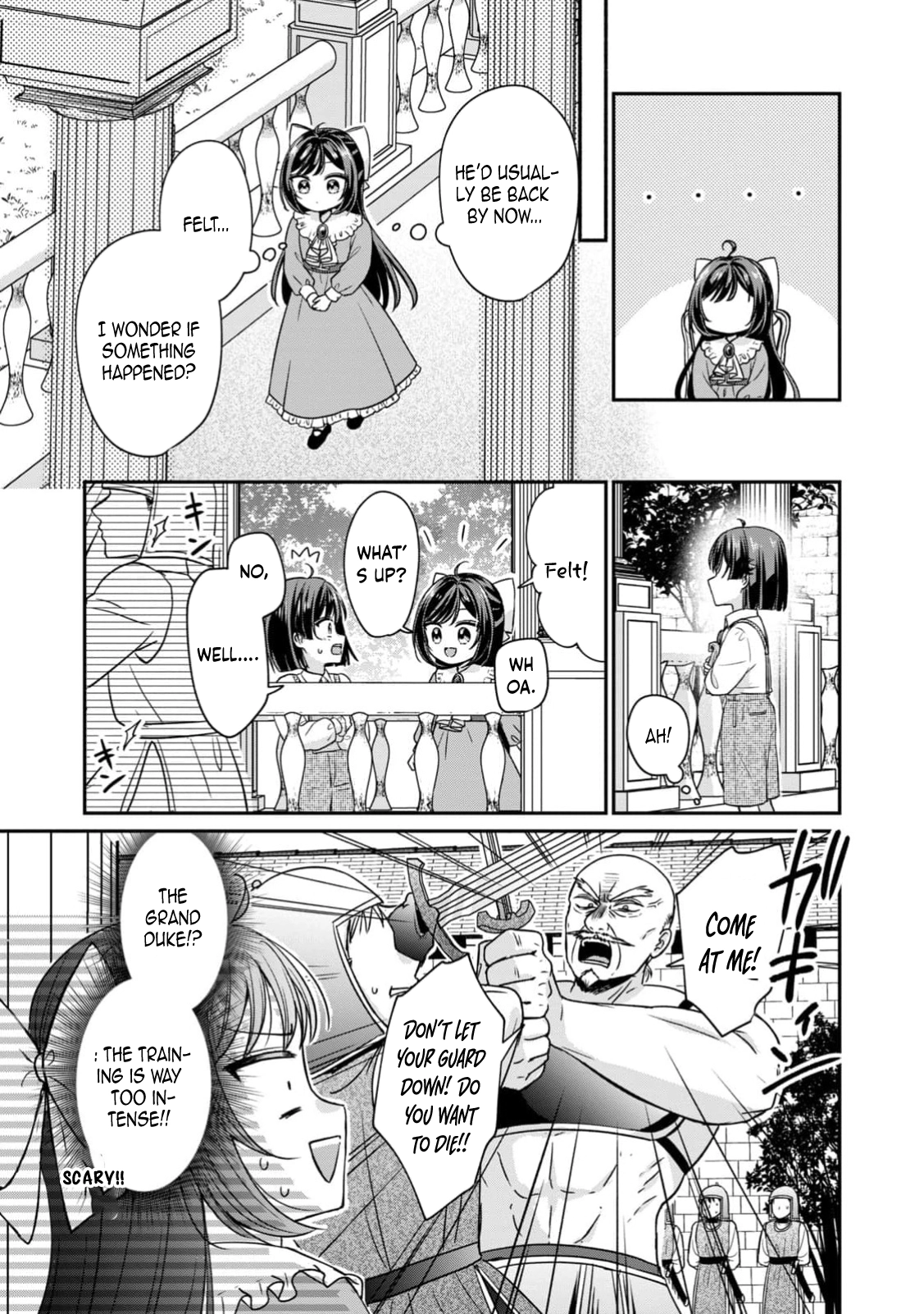 The Duke's Daughter Who Was Condemned Is Reborn as the Child of the Final Boss Queen Chapter 3 Page 7