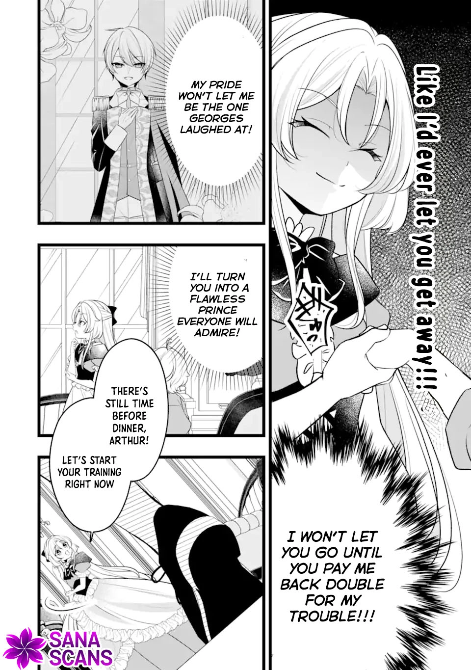 The Evil Princess Will No Longer Kill Anyone Chapter 5 - . Page 22