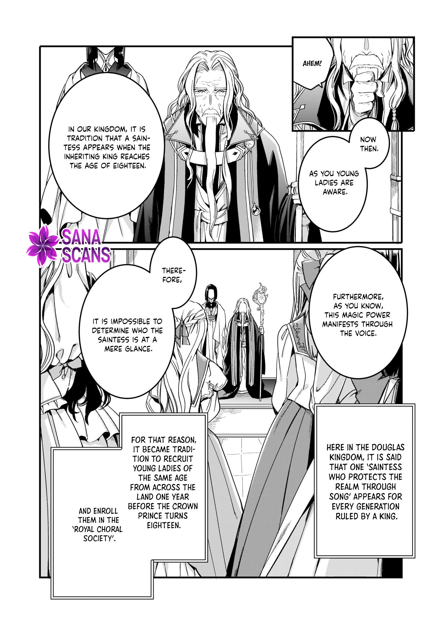 The Exiled Former Lady Loved by a Prince She Found in the Forest, Awakening as a Saint. Chapter 1 Page 8