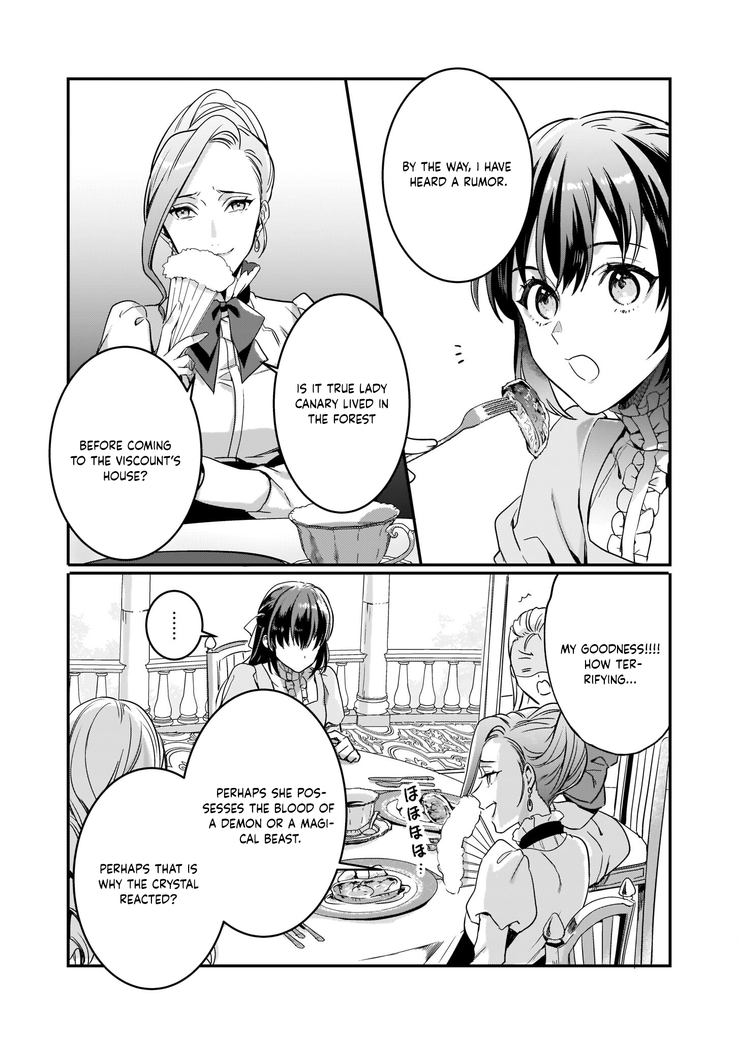 The Exiled Former Lady Loved by a Prince She Found in the Forest, Awakening as a Saint. Chapter 1 Page 13
