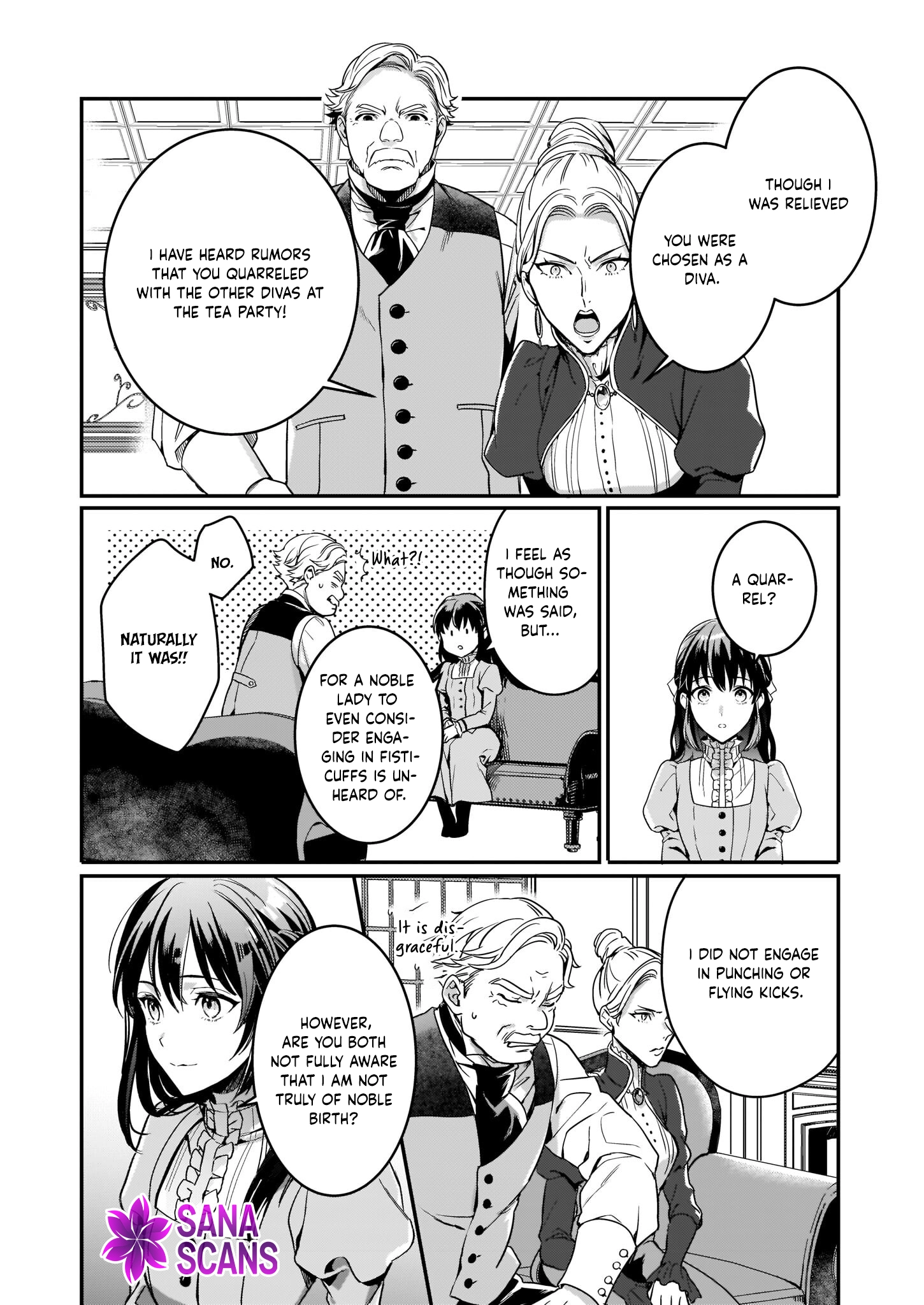 The Exiled Former Lady Loved by a Prince She Found in the Forest, Awakening as a Saint. Chapter 1 Page 16