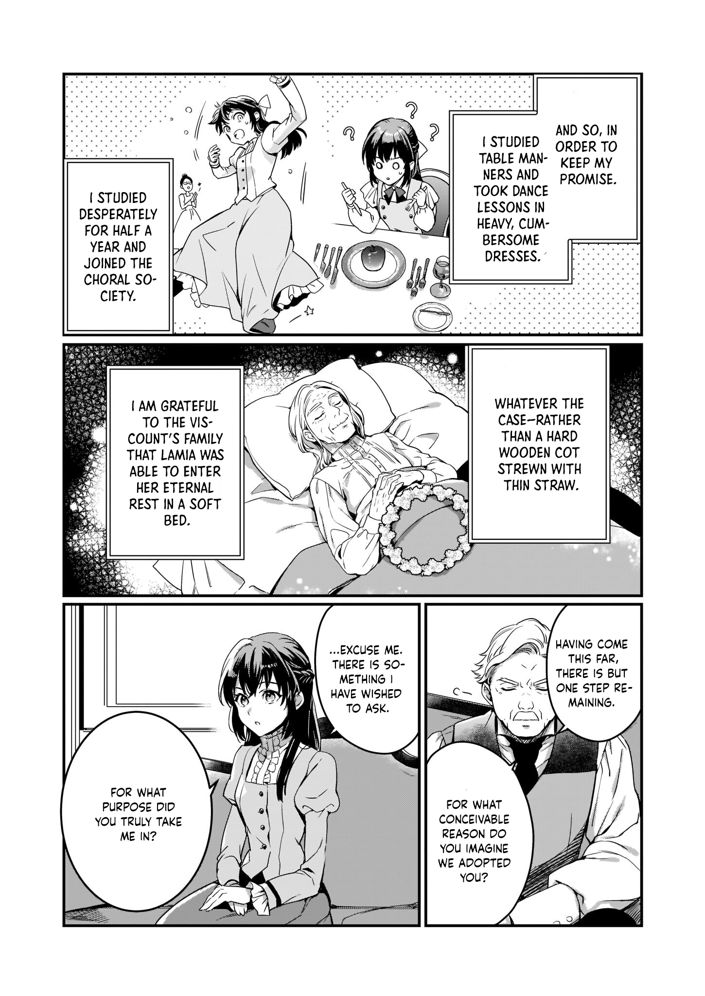 The Exiled Former Lady Loved by a Prince She Found in the Forest, Awakening as a Saint. Chapter 1 Page 18