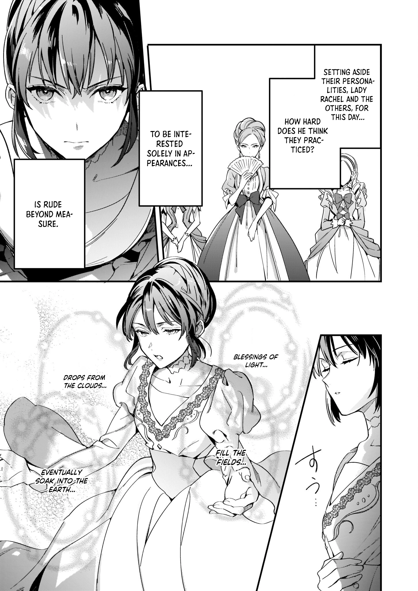The Exiled Former Lady Loved by a Prince She Found in the Forest, Awakening as a Saint. Chapter 1 Page 35