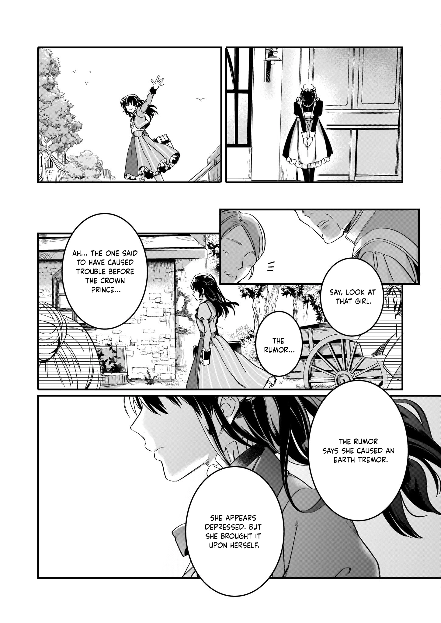 The Exiled Former Lady Loved by a Prince She Found in the Forest, Awakening as a Saint. Chapter 1 Page 44
