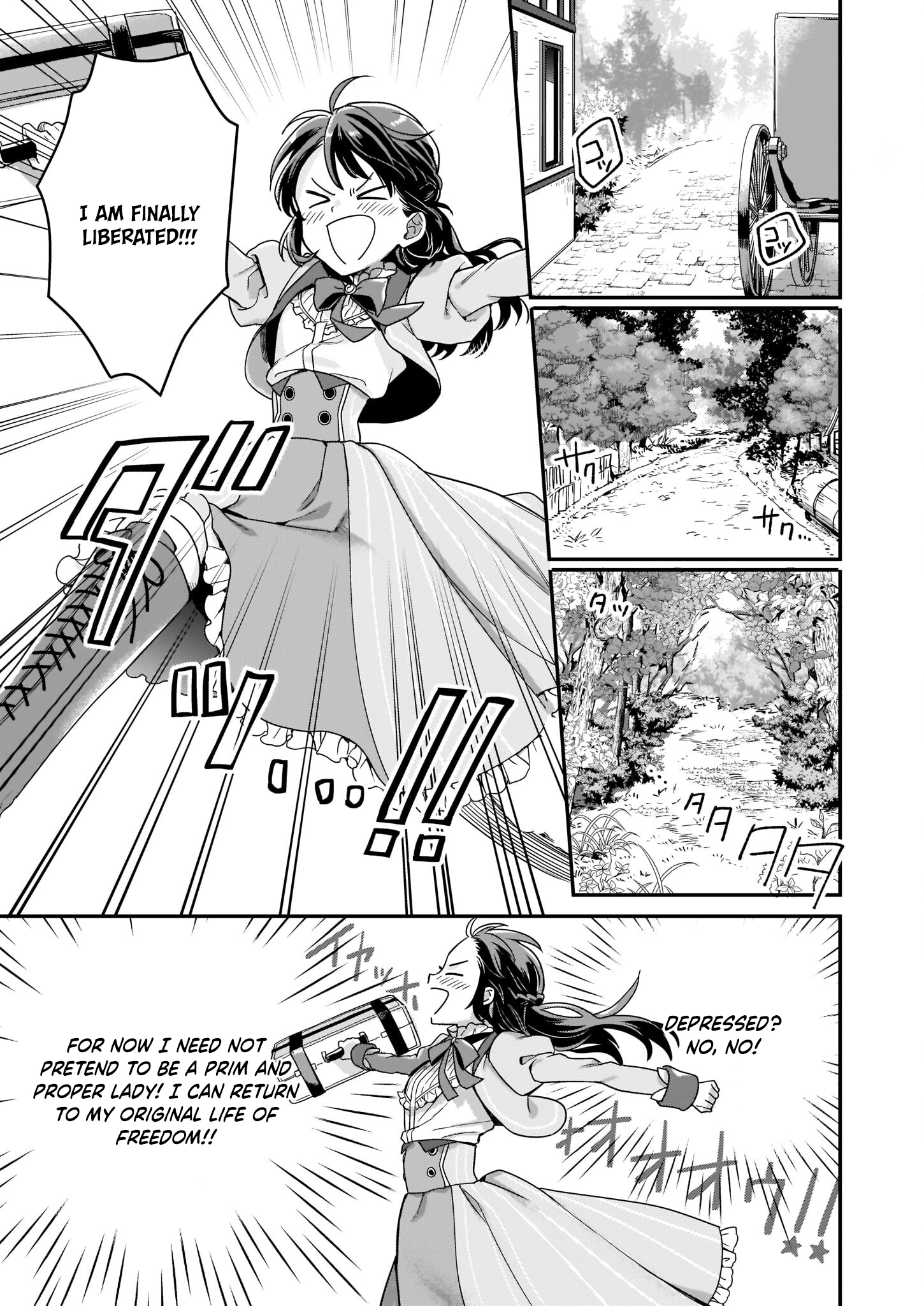 The Exiled Former Lady Loved by a Prince She Found in the Forest, Awakening as a Saint. Chapter 1 Page 45