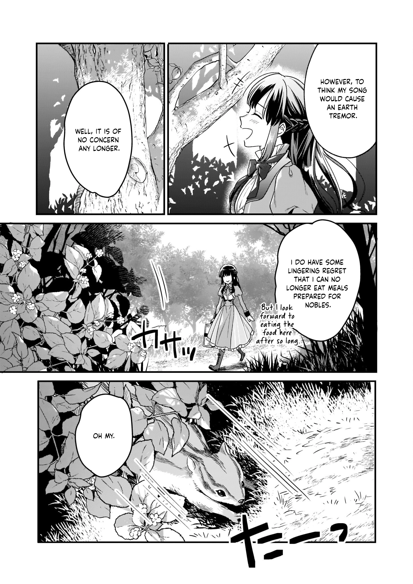 The Exiled Former Lady Loved by a Prince She Found in the Forest, Awakening as a Saint. Chapter 2 Page 3