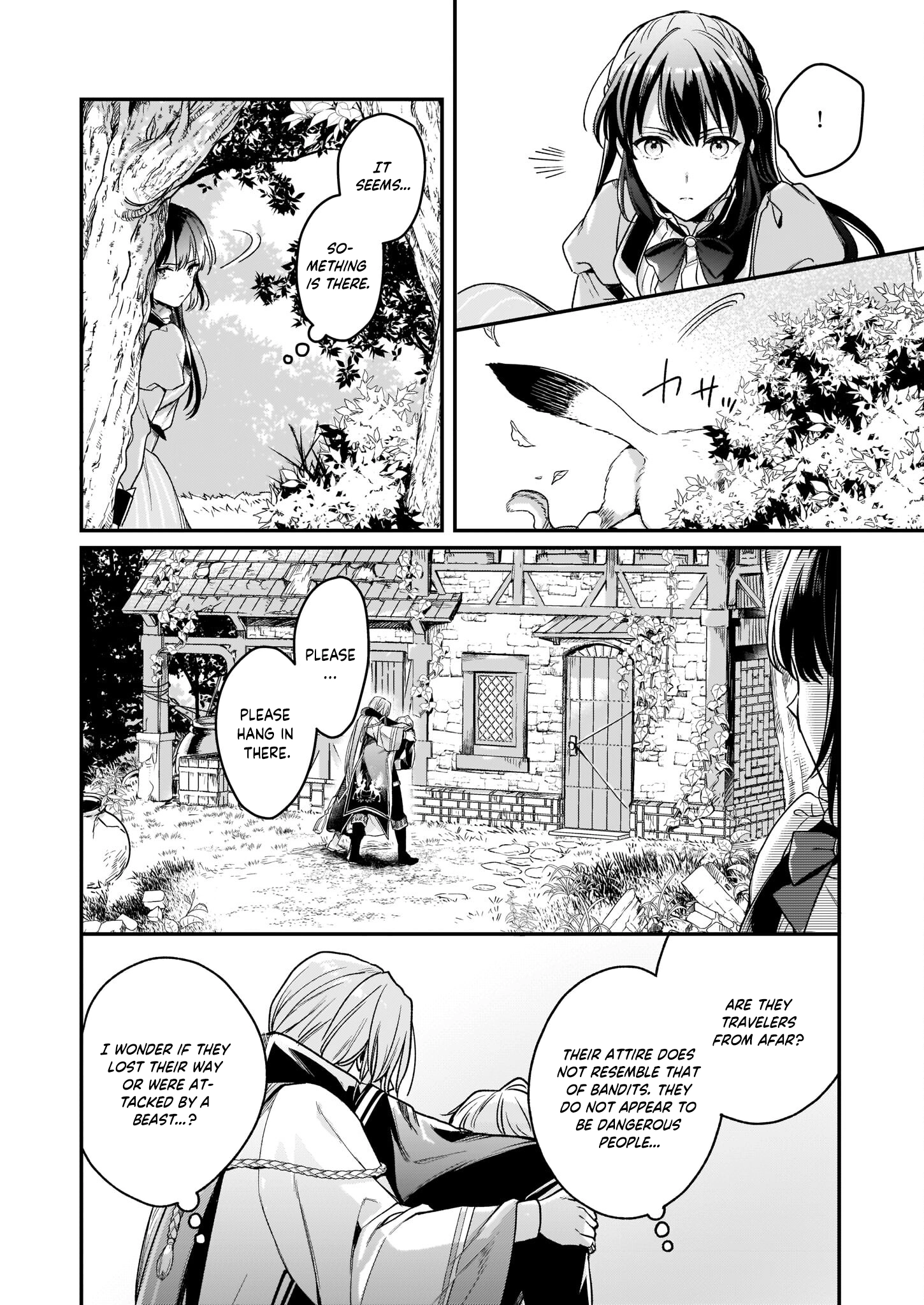 The Exiled Former Lady Loved by a Prince She Found in the Forest, Awakening as a Saint. Chapter 2 Page 6
