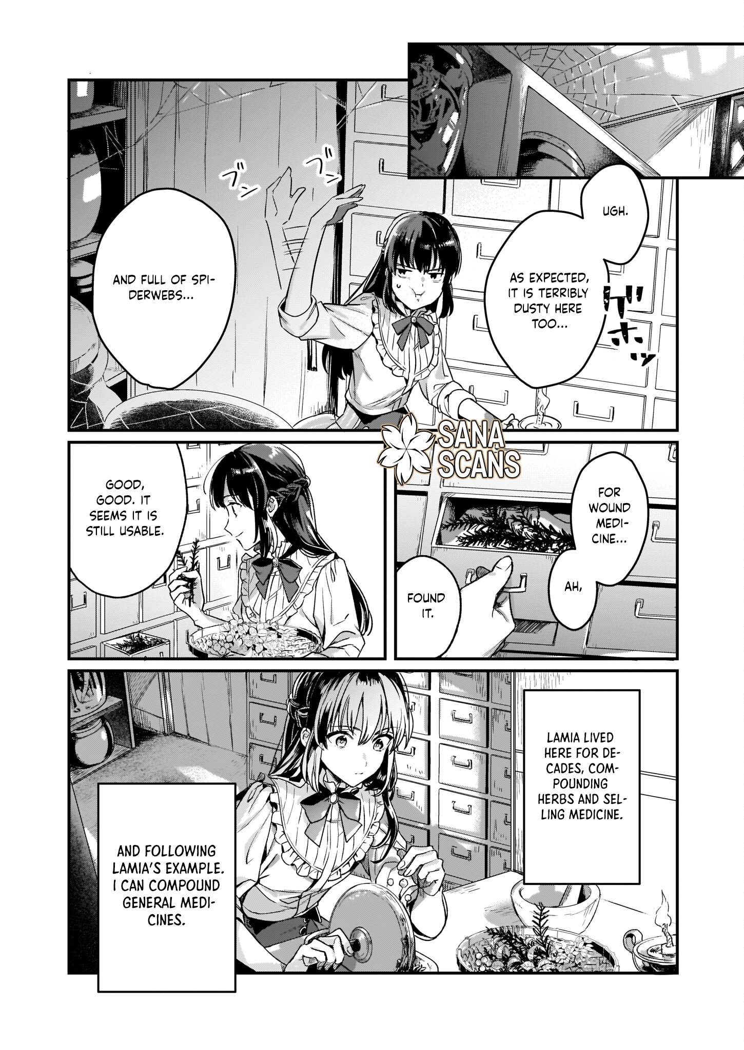 The Exiled Former Lady Loved by a Prince She Found in the Forest, Awakening as a Saint. Chapter 2 Page 12