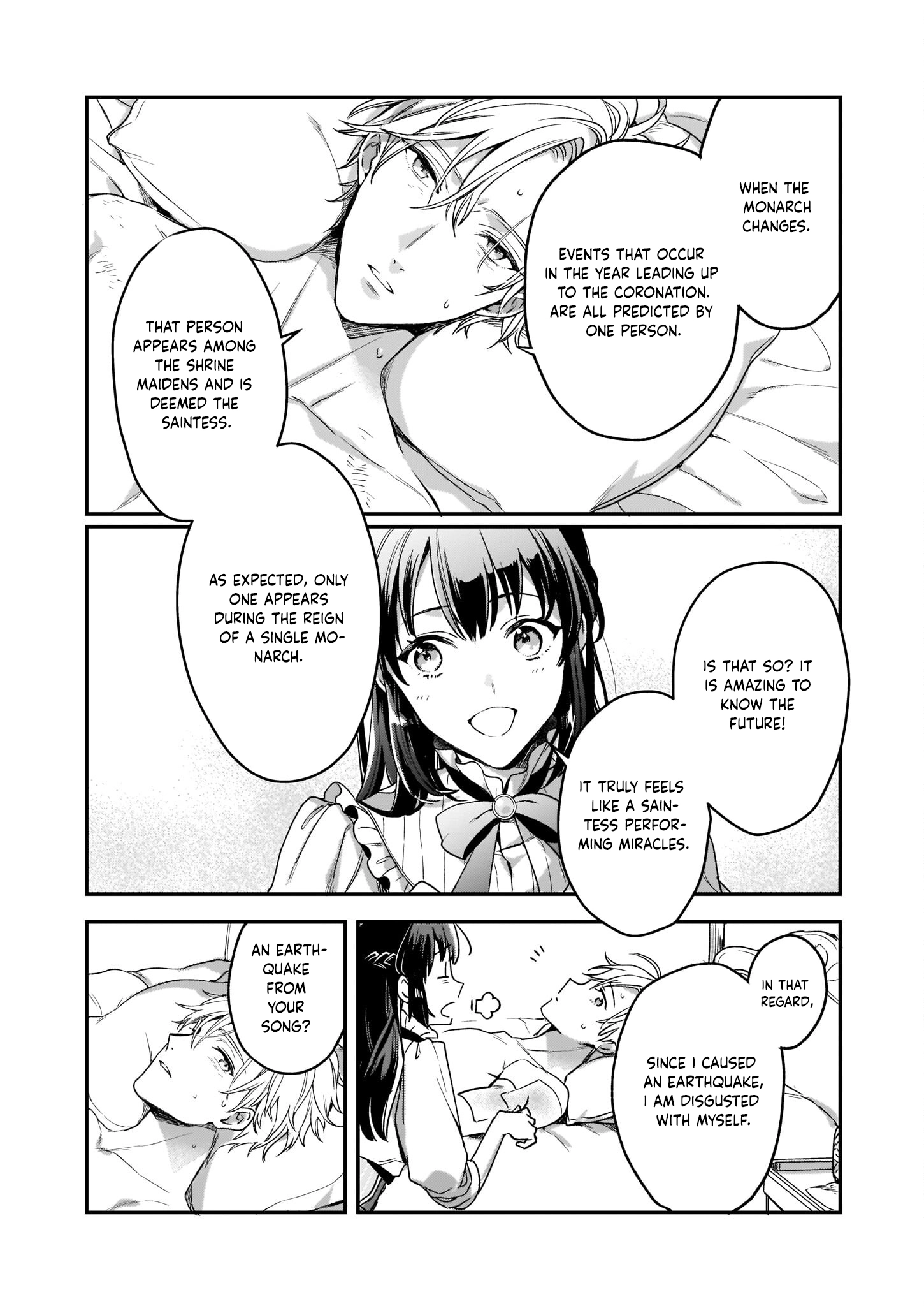 The Exiled Former Lady Loved by a Prince She Found in the Forest, Awakening as a Saint. Chapter 2 Page 17