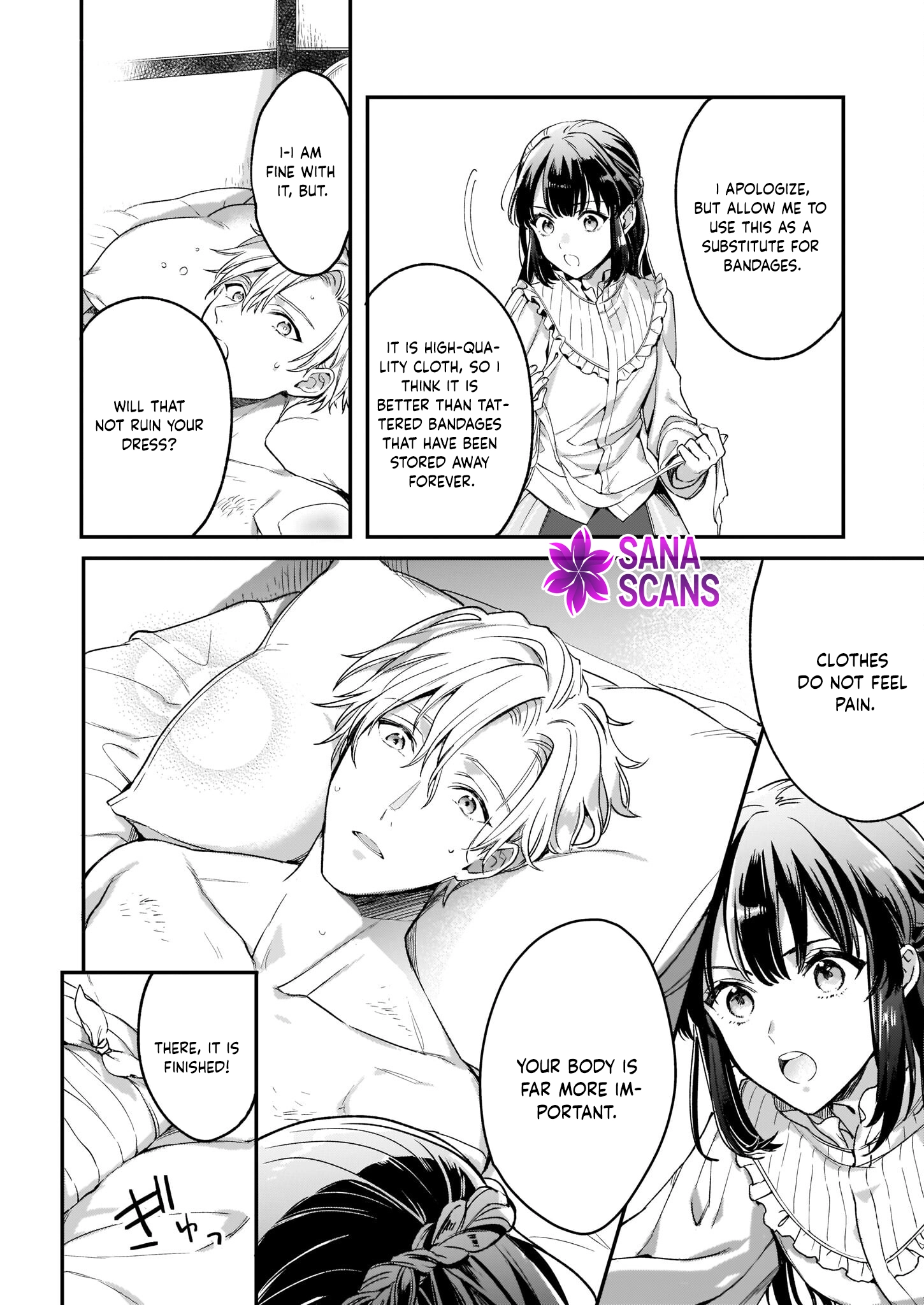 The Exiled Former Lady Loved by a Prince She Found in the Forest, Awakening as a Saint. Chapter 2 Page 20