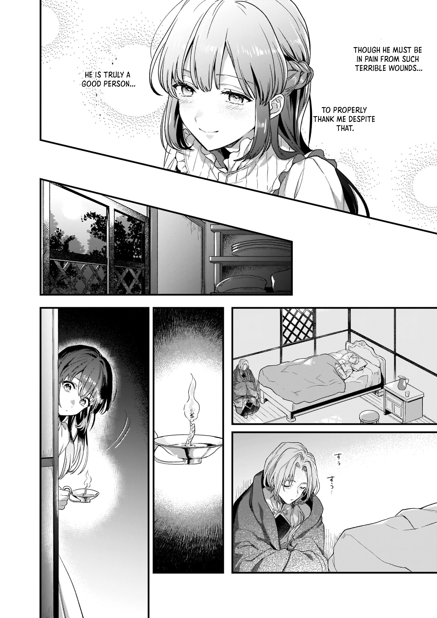 The Exiled Former Lady Loved by a Prince She Found in the Forest, Awakening as a Saint. Chapter 2 Page 22