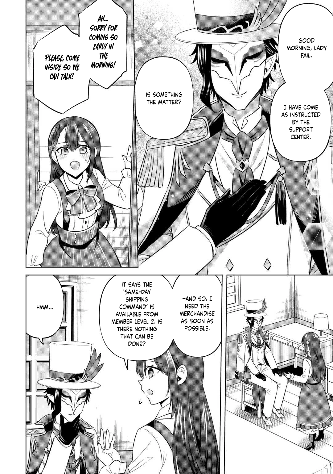The Exiled Lady’s Slow Life via Mail-Order Shopping Chapter 3 Page 8