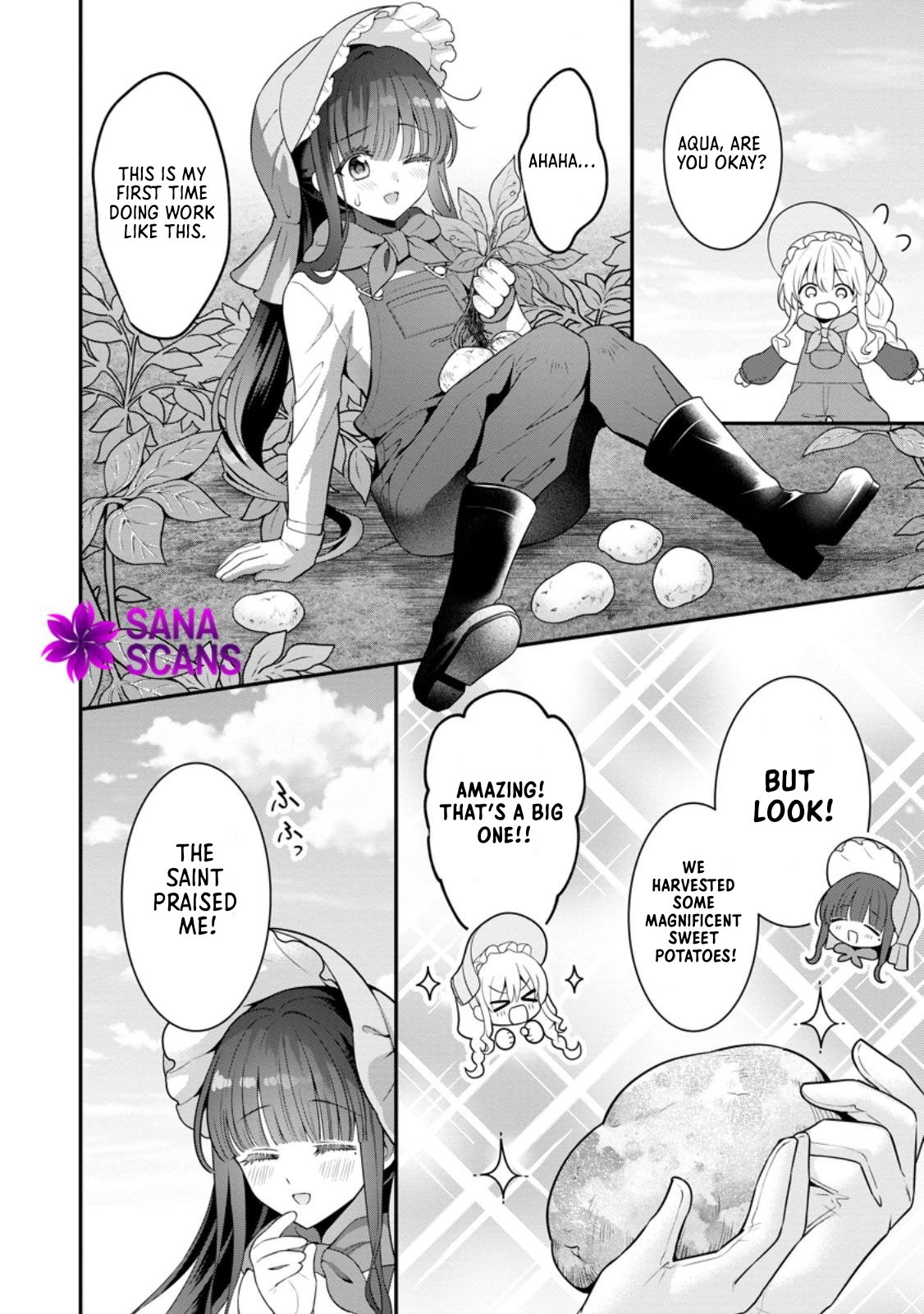 The Exiled Saint’s Farm Life and Her Saving a Neighboring Country Chapter 15 - . Page 2