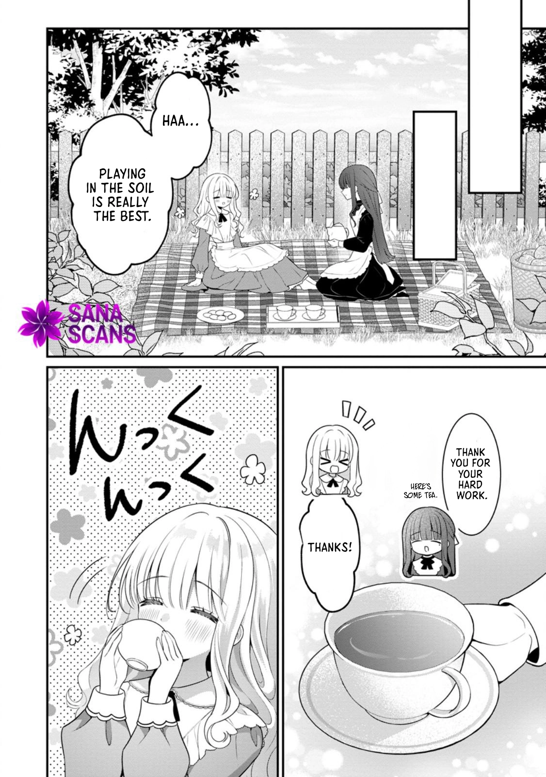 The Exiled Saint’s Farm Life and Her Saving a Neighboring Country Chapter 15 - . Page 4