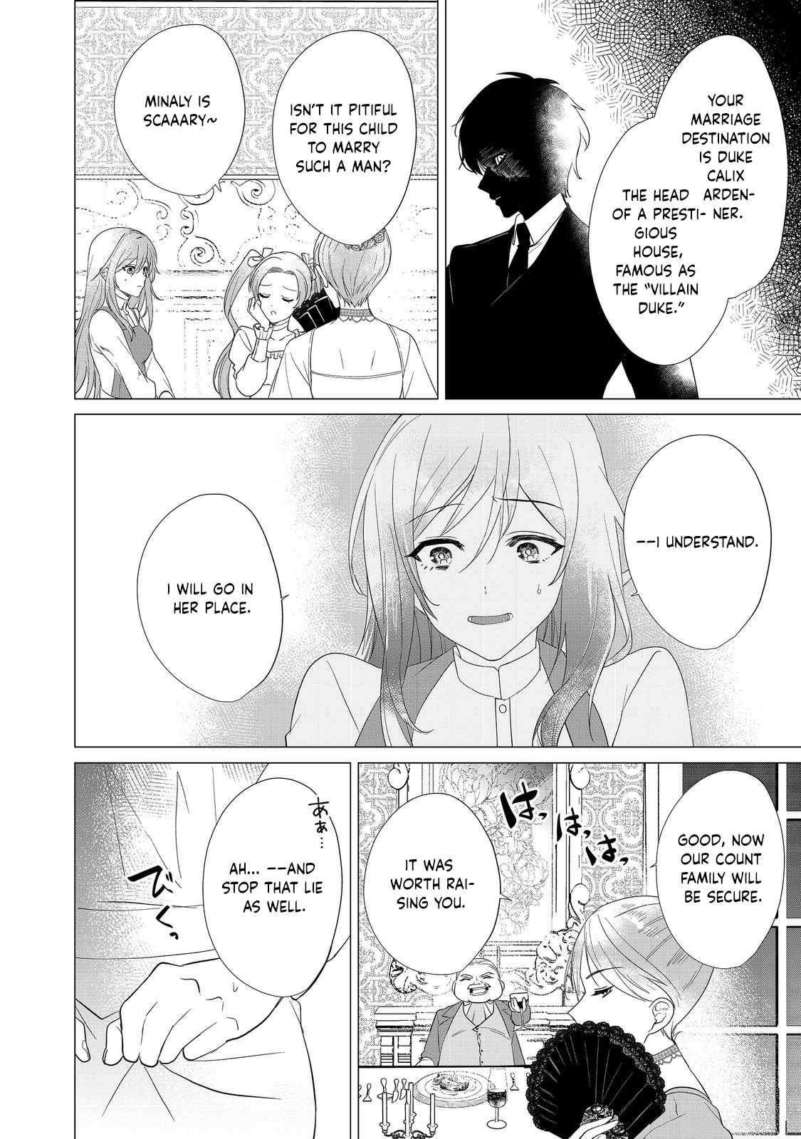The Face-Blind Count’s Daughter Loved by a Villainous Duke. Chapter 1 Page 9
