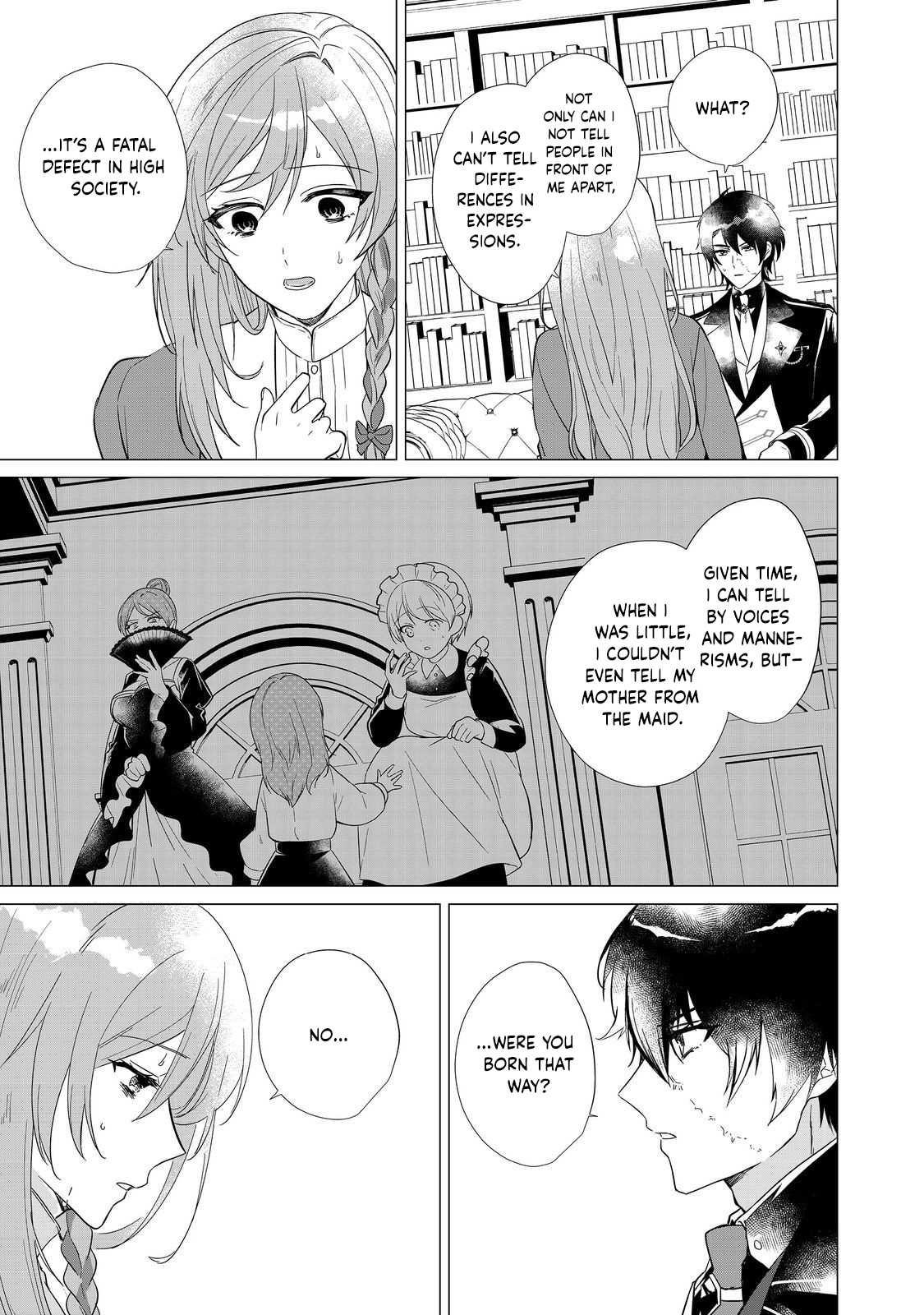The Face-Blind Count’s Daughter Loved by a Villainous Duke. Chapter 1 Page 22