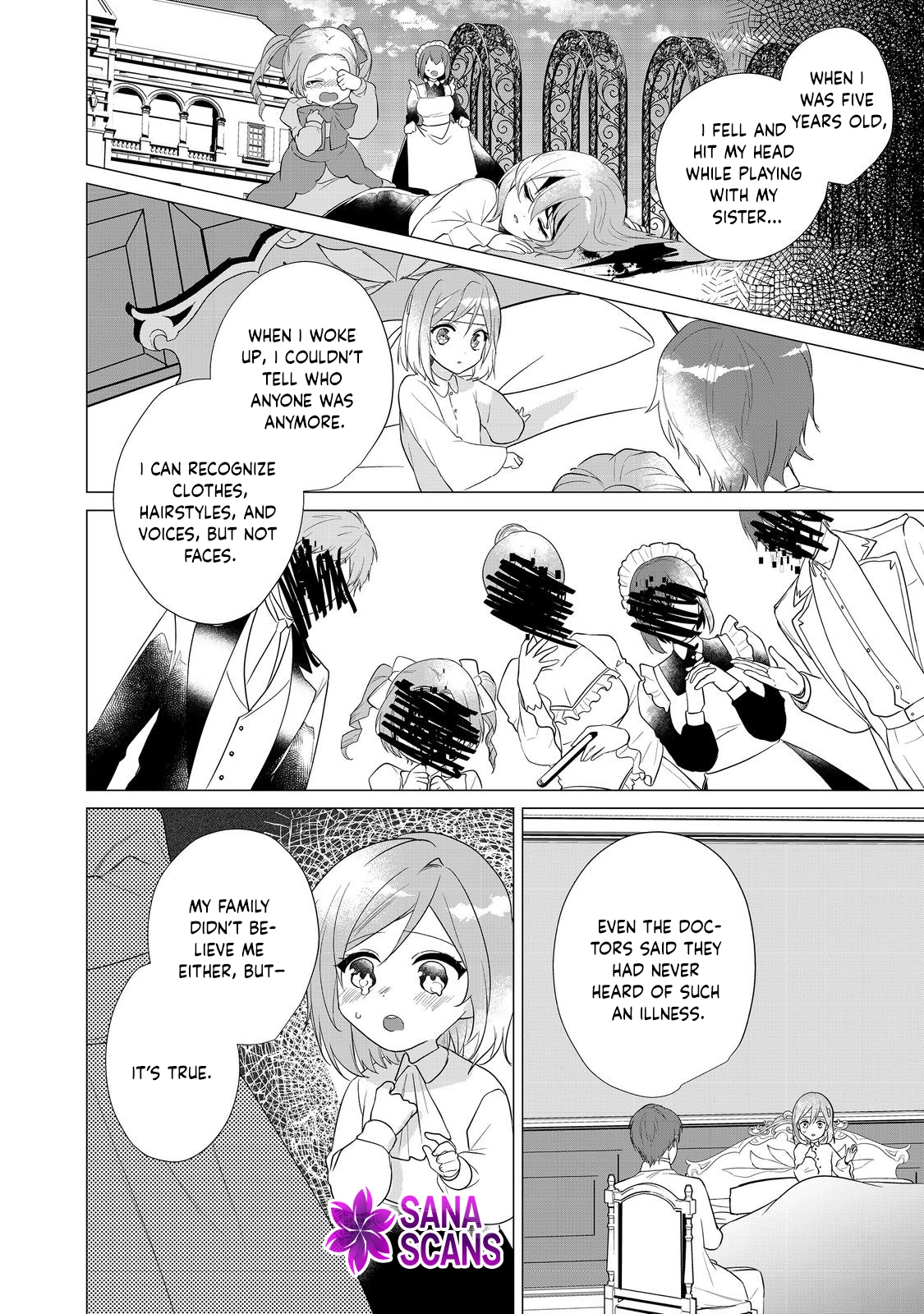 The Face-Blind Count’s Daughter Loved by a Villainous Duke. Chapter 1 Page 23