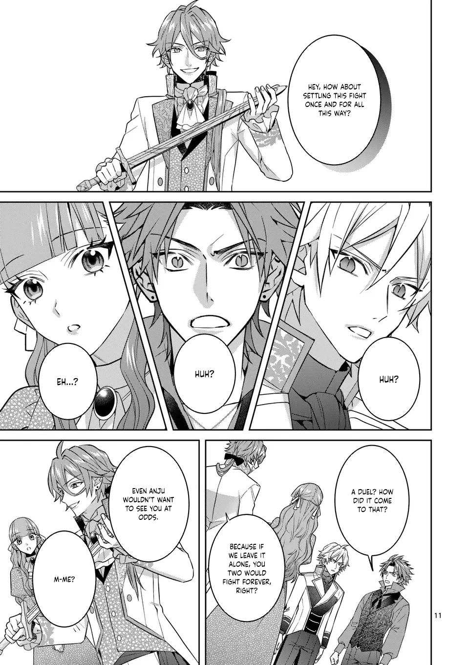 The Fake Lady’s Revenge: Engaged to Five Noble Sons for Vengeance Chapter 4 Page 11