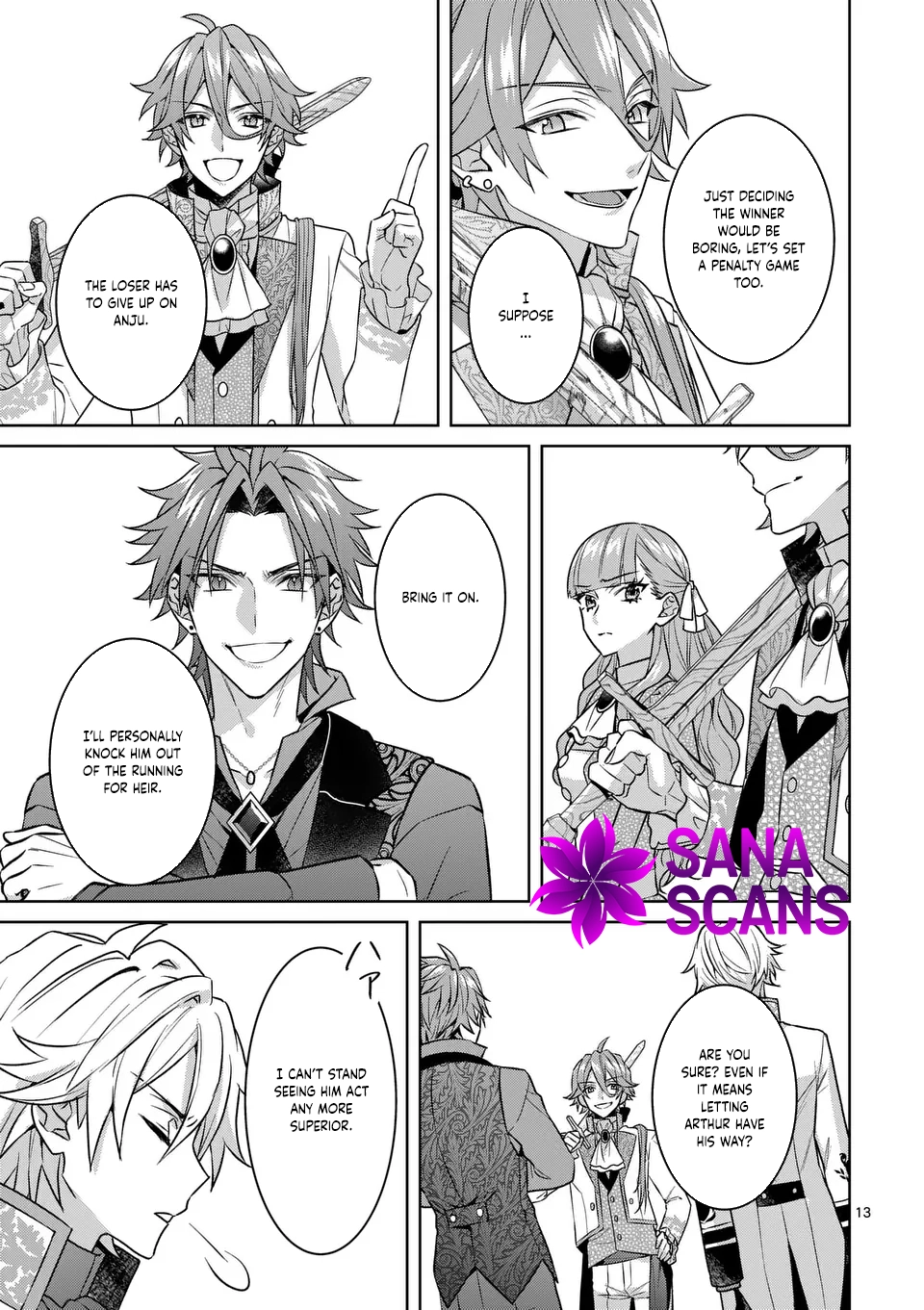 The Fake Lady’s Revenge: Engaged to Five Noble Sons for Vengeance Chapter 4 Page 13