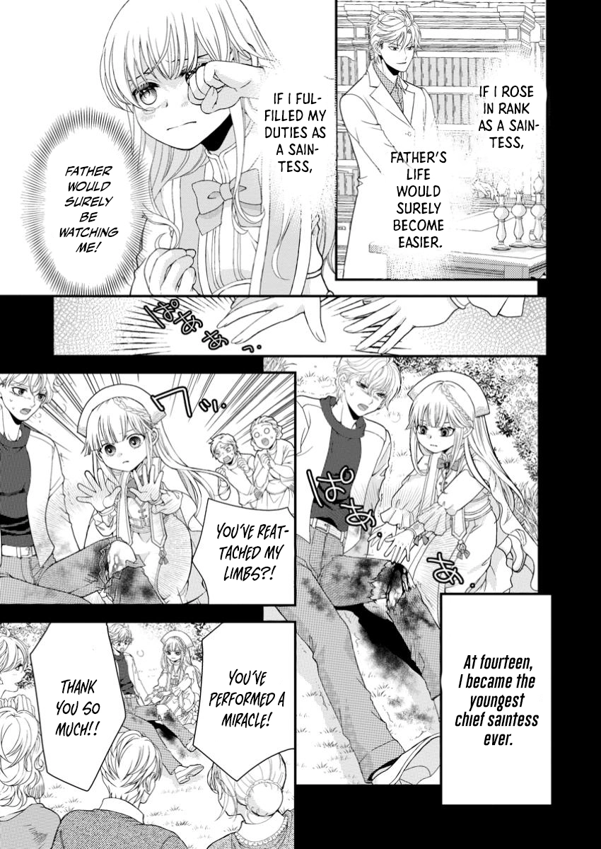 The Fake Saint Becomes a Little Girl and Enjoys an Exile Life with an Overly Affectionate God. Chapter 2 Page 3