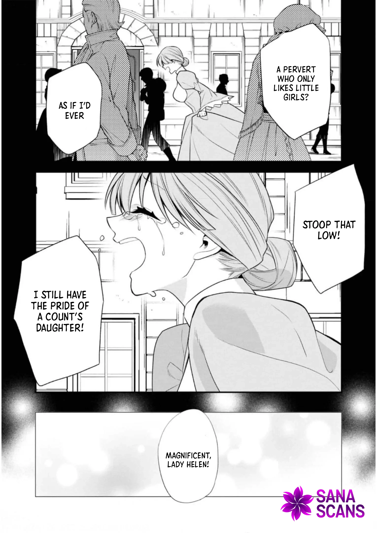 The fallen villainess rewinds fate, seeking to embody the flawless evil. Chapter 3 Page 8