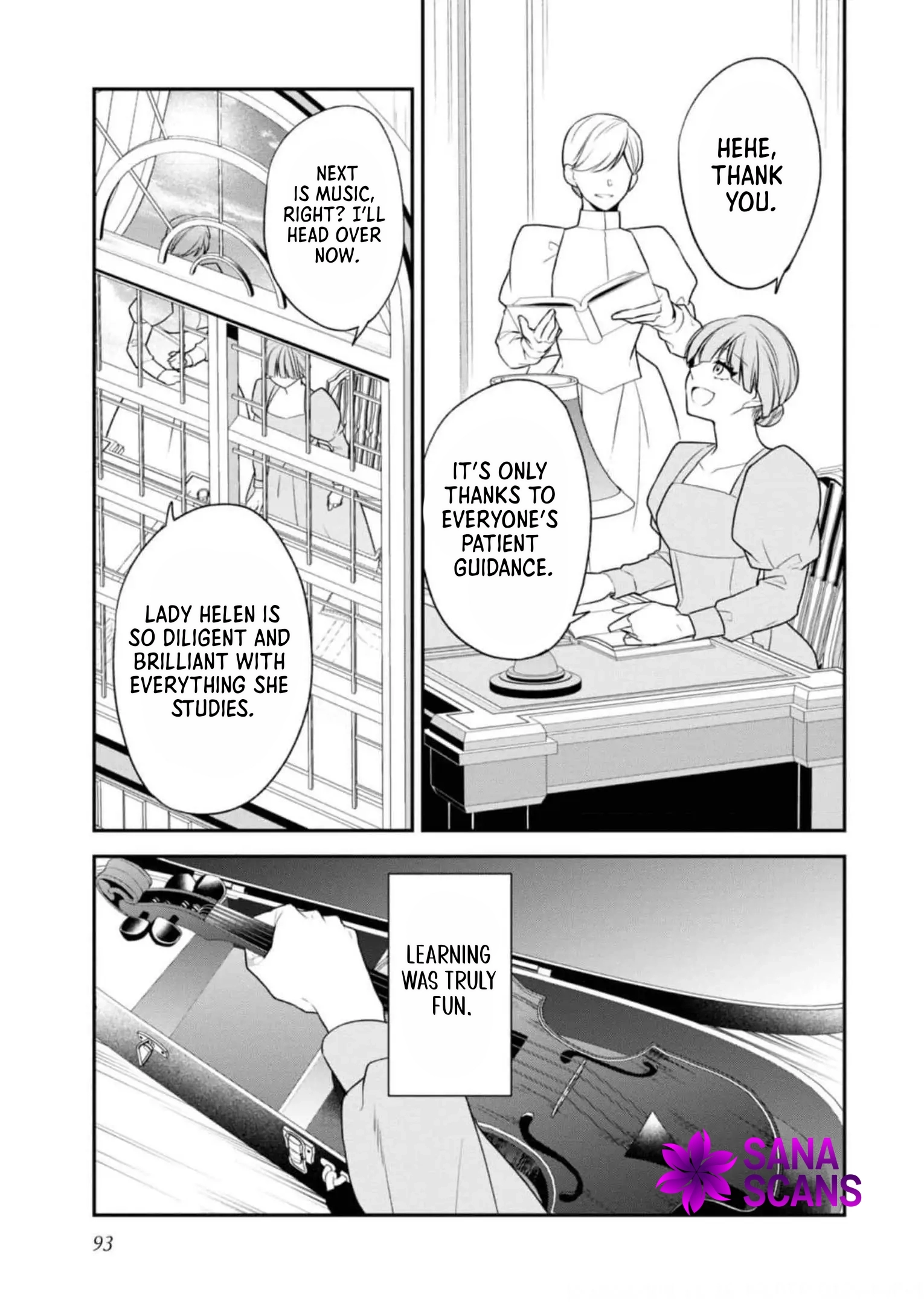 The fallen villainess rewinds fate, seeking to embody the flawless evil. Chapter 3 Page 9