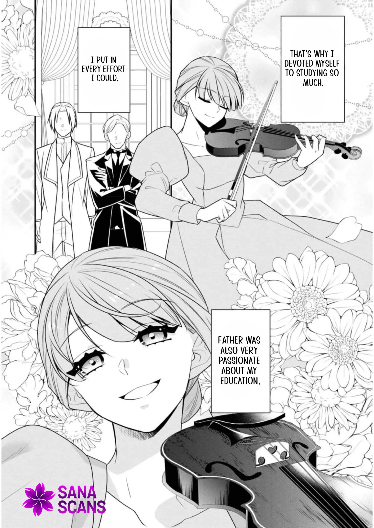 The fallen villainess rewinds fate, seeking to embody the flawless evil. Chapter 3 Page 10
