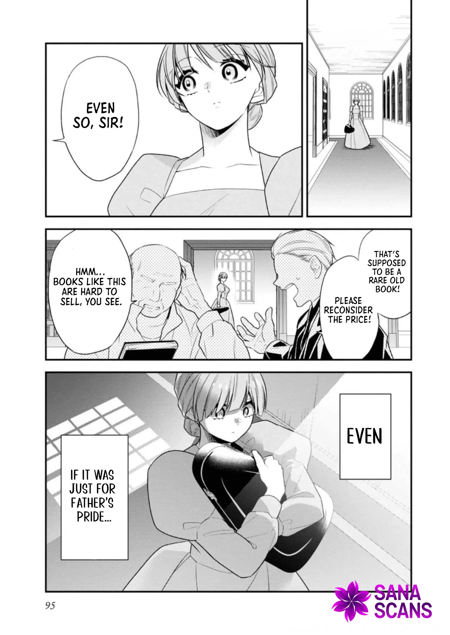 The fallen villainess rewinds fate, seeking to embody the flawless evil. Chapter 3 Page 11