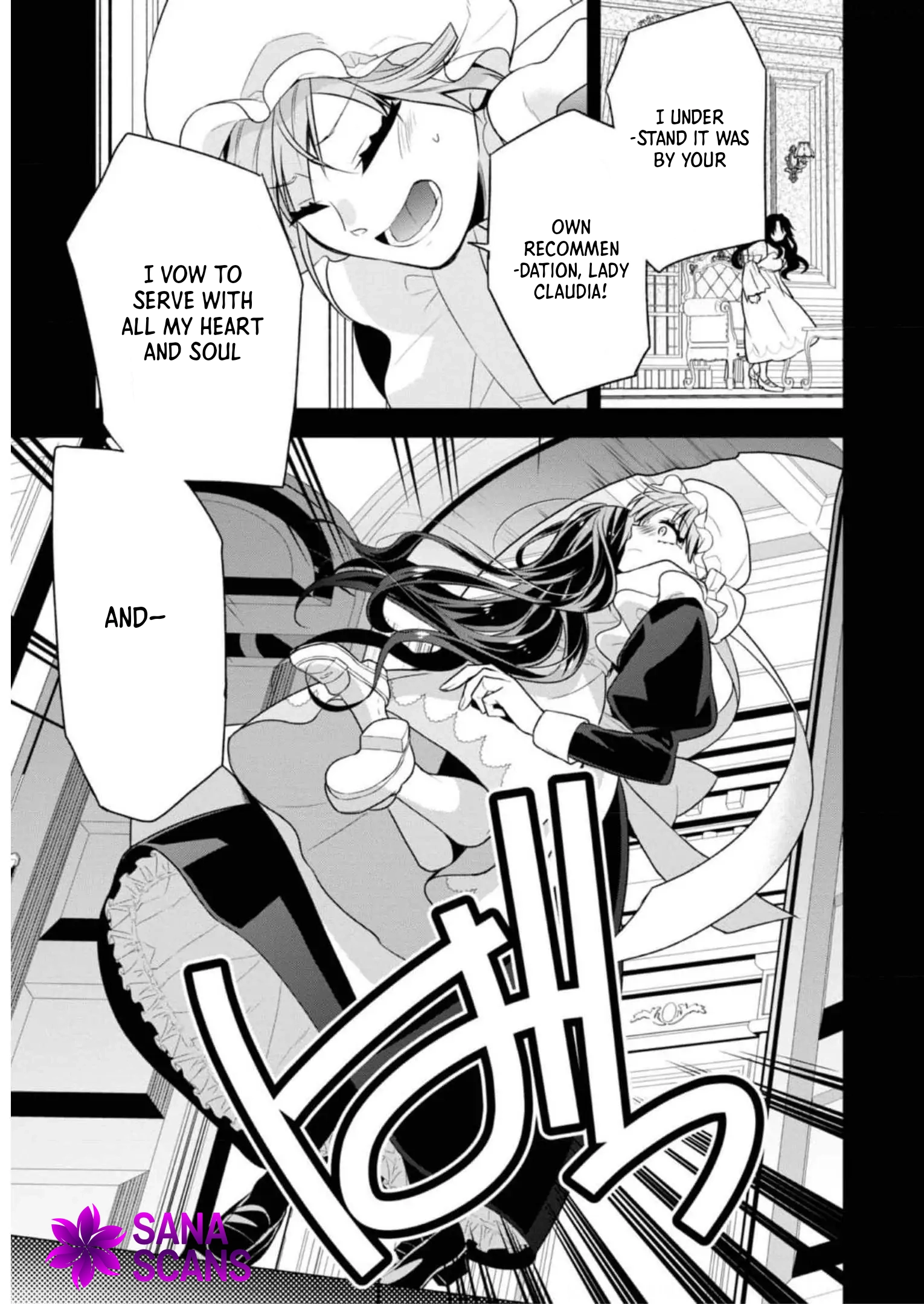The fallen villainess rewinds fate, seeking to embody the flawless evil. Chapter 3 Page 25
