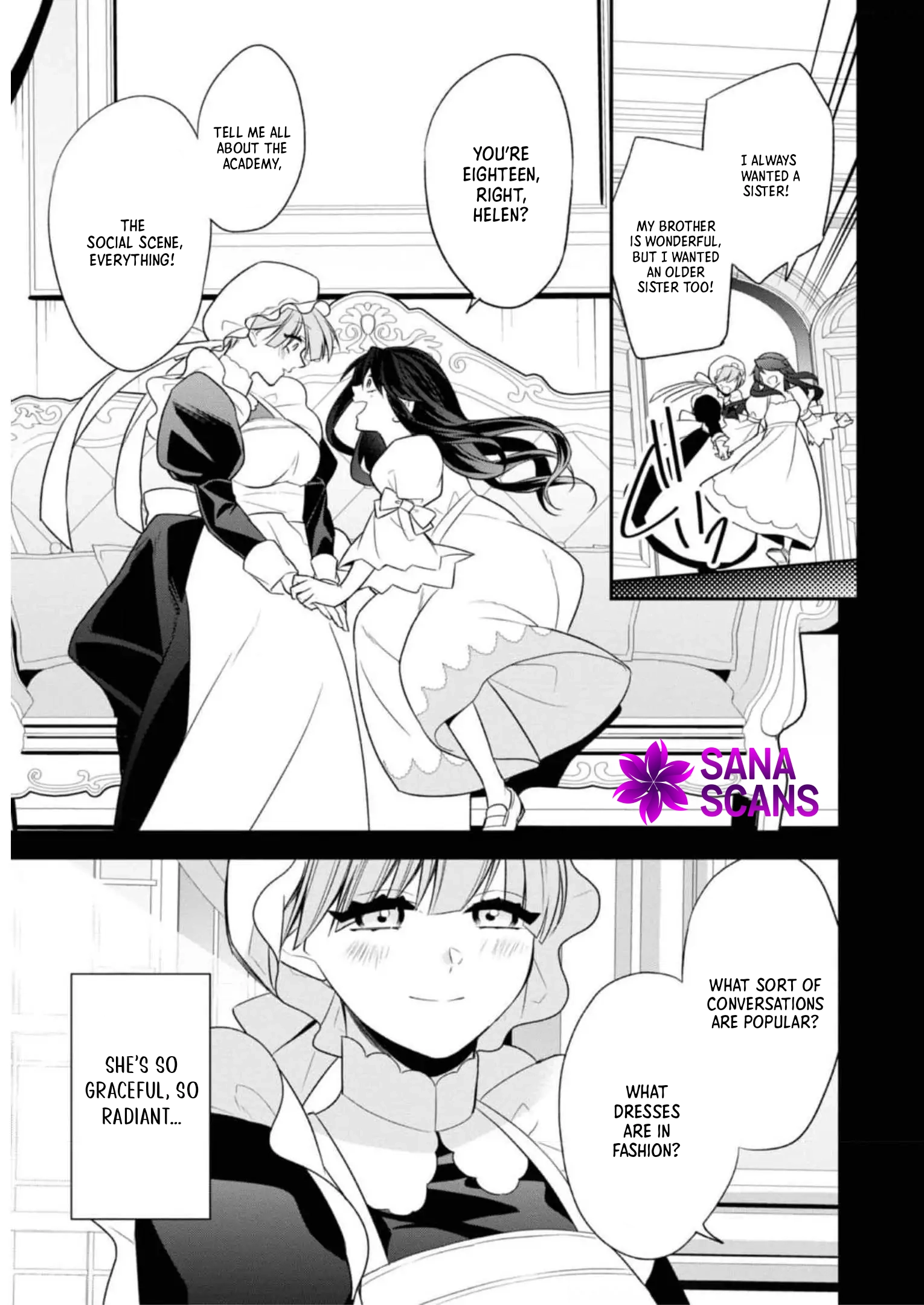 The fallen villainess rewinds fate, seeking to embody the flawless evil. Chapter 3 Page 27