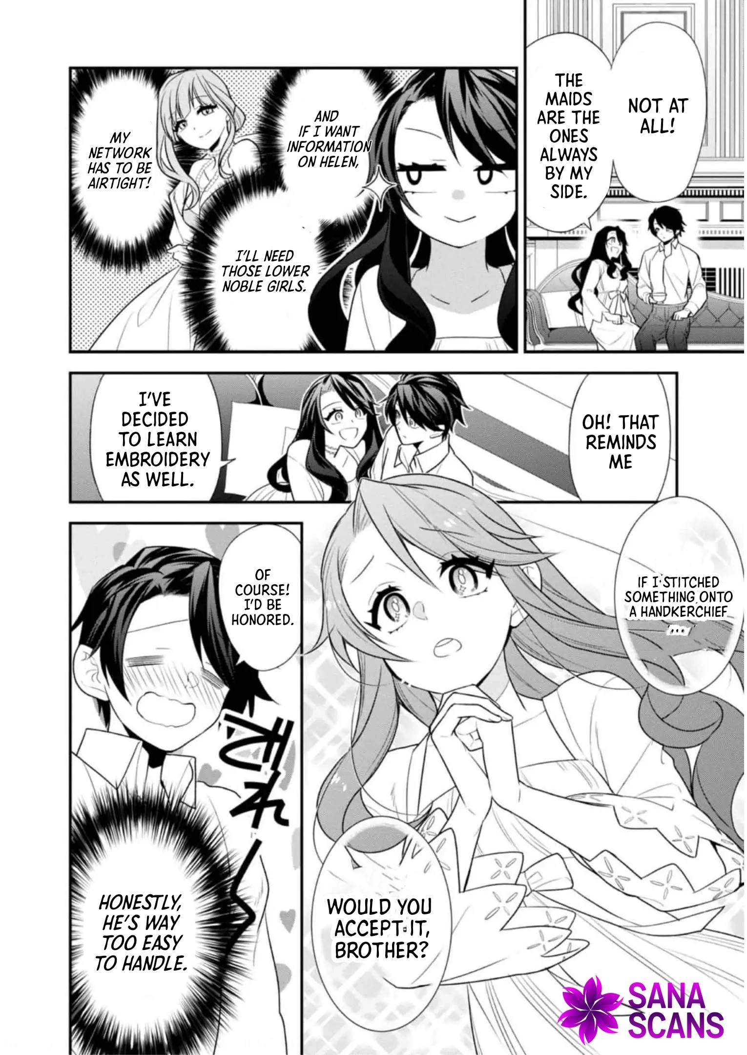 The fallen villainess rewinds fate, seeking to embody the flawless evil. Chapter 2 Page 10