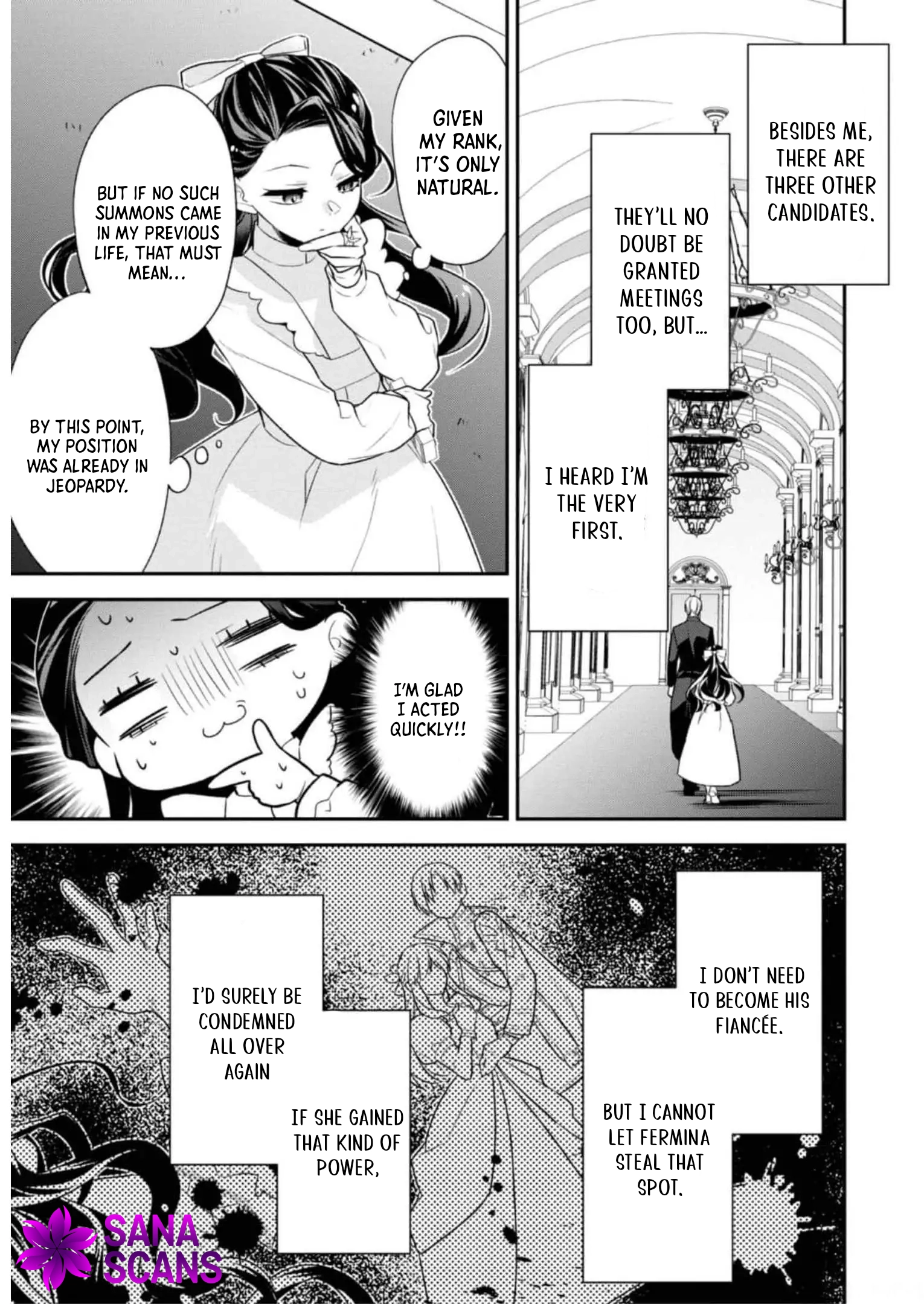 The fallen villainess rewinds fate, seeking to embody the flawless evil. Chapter 2 Page 19