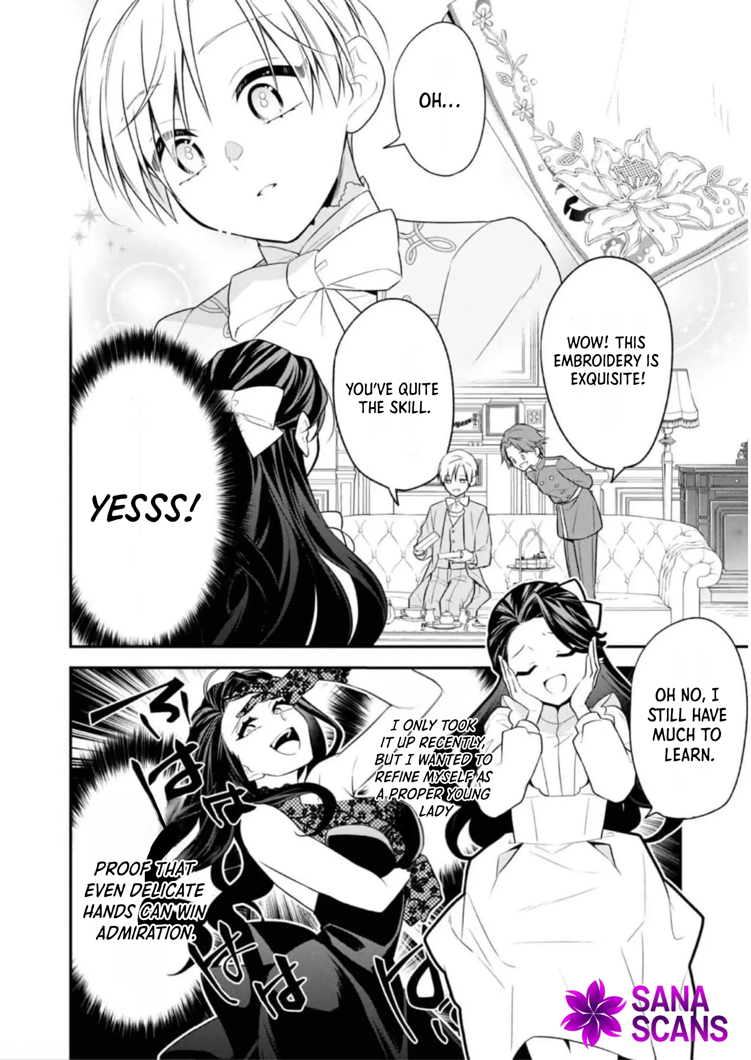 The fallen villainess rewinds fate, seeking to embody the flawless evil. Chapter 2 Page 26