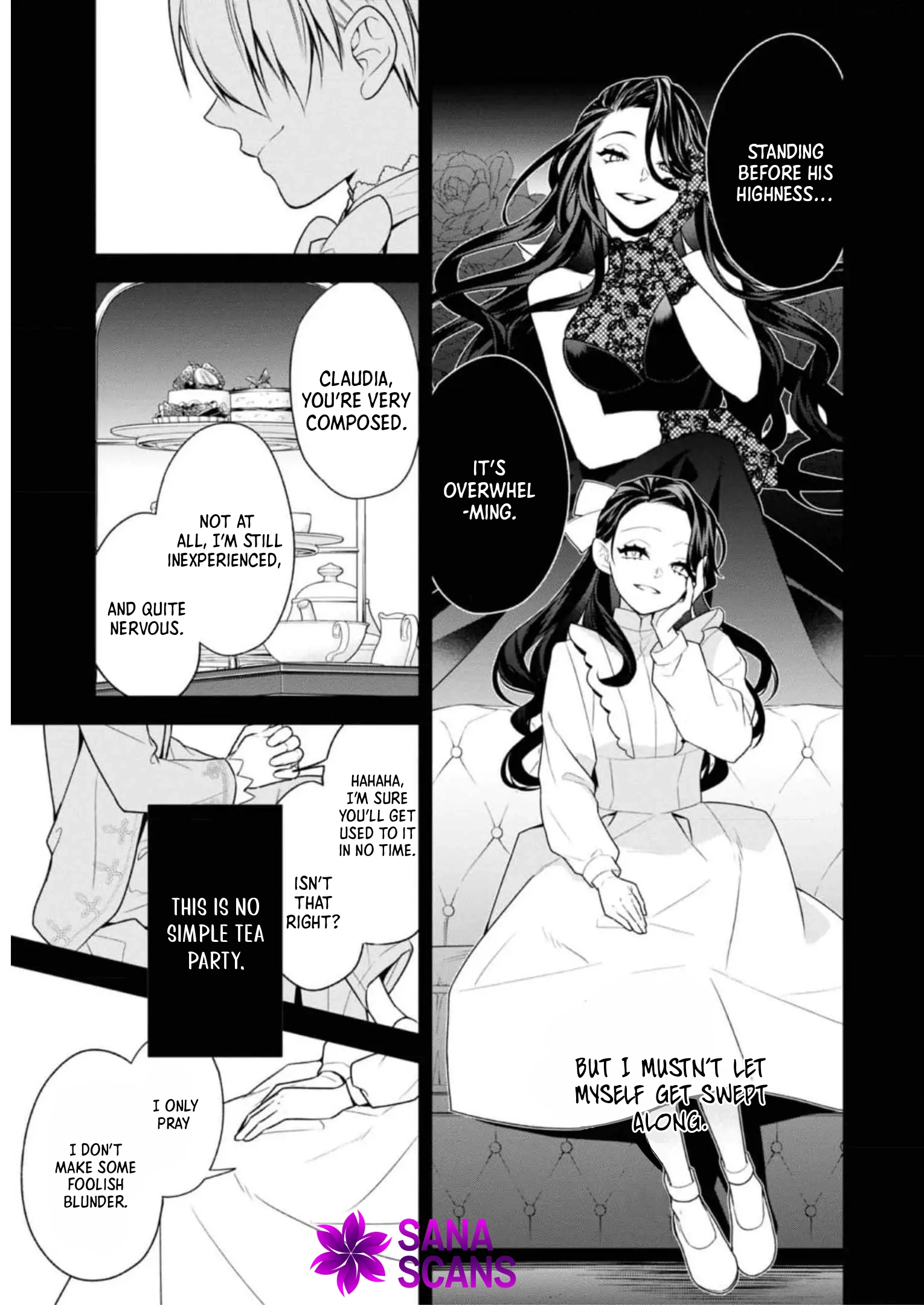 The fallen villainess rewinds fate, seeking to embody the flawless evil. Chapter 2 Page 31