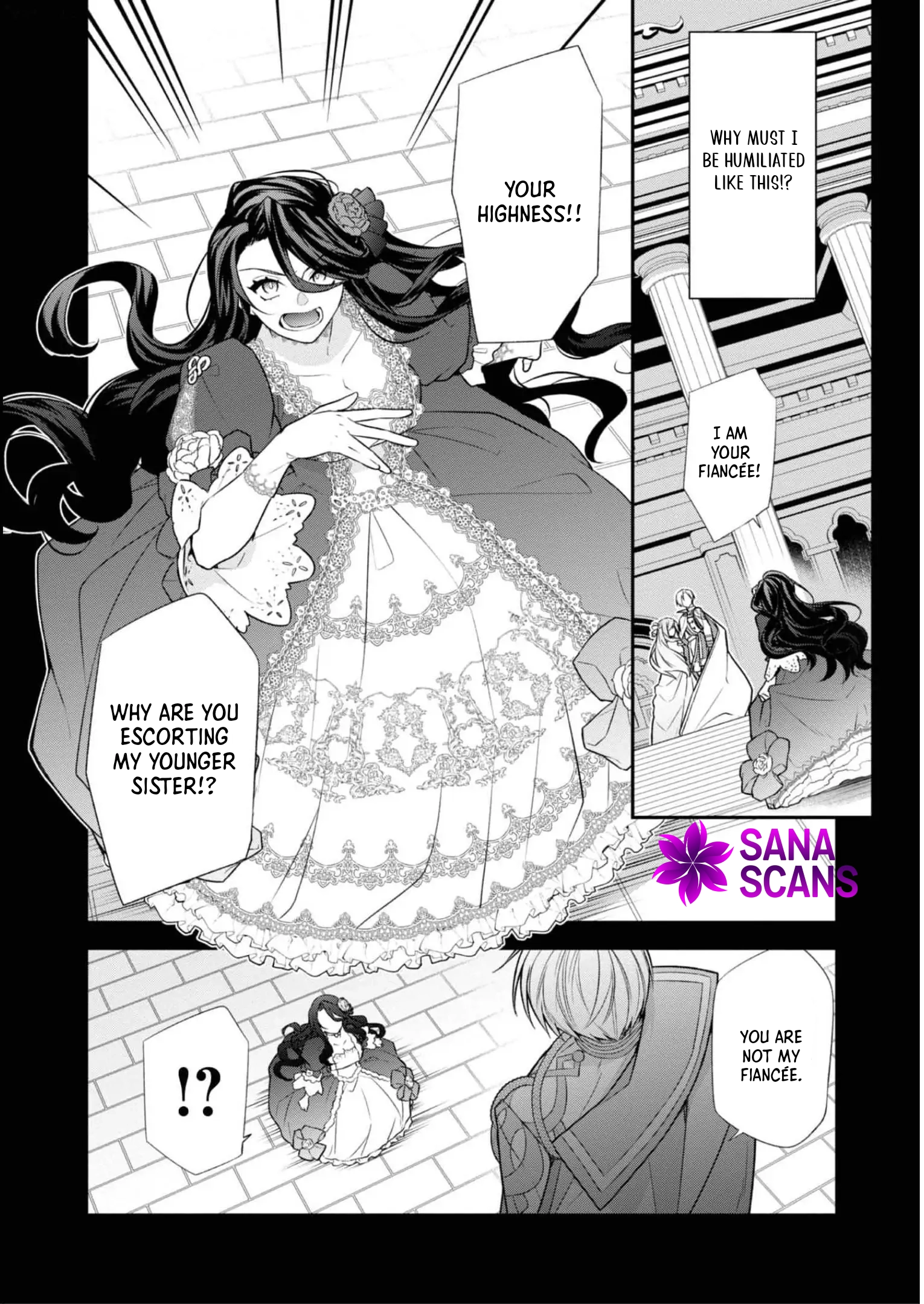 The fallen villainess rewinds fate, seeking to embody the flawless evil. Chapter 1 Page 5