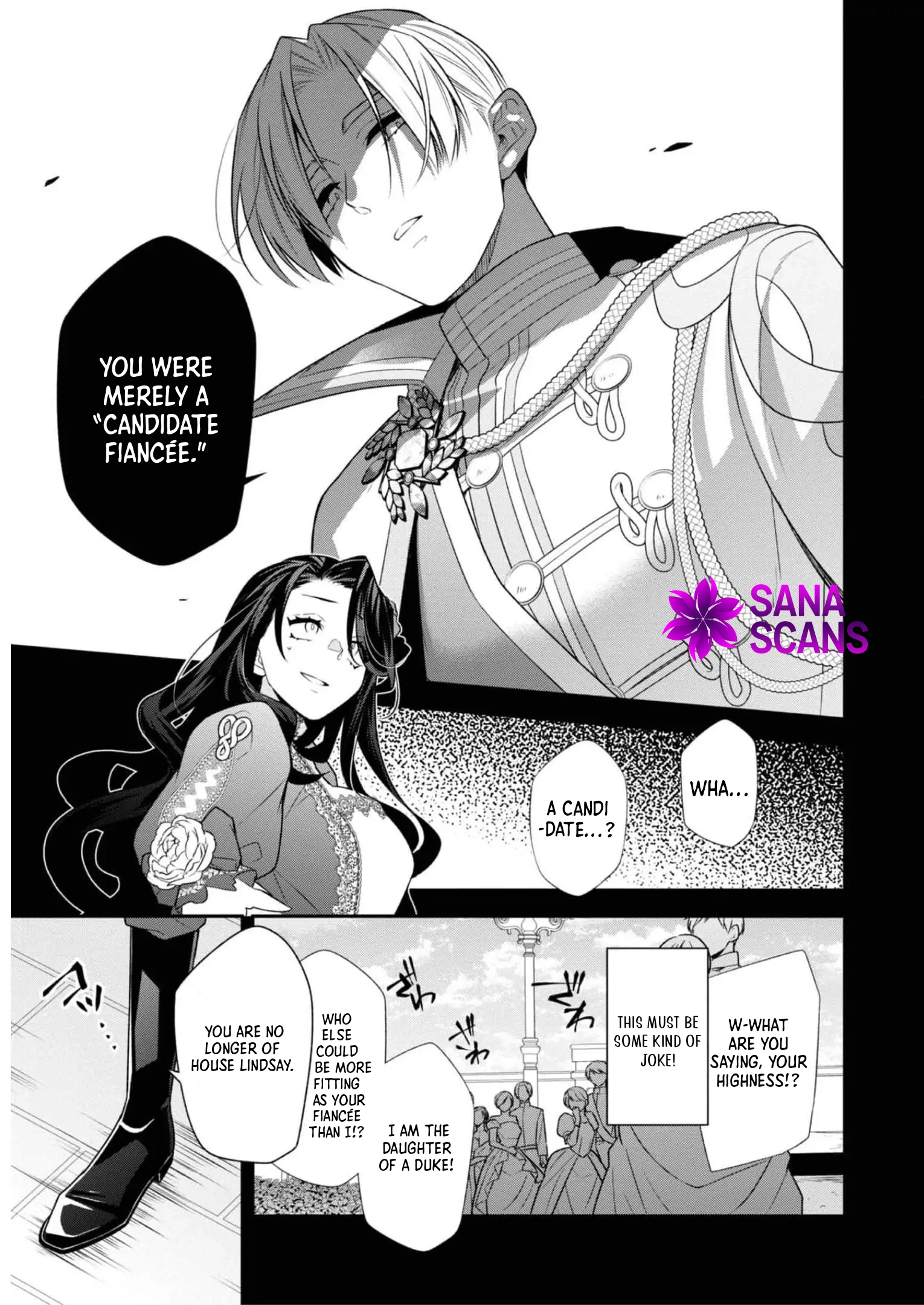The fallen villainess rewinds fate, seeking to embody the flawless evil. Chapter 1 Page 6