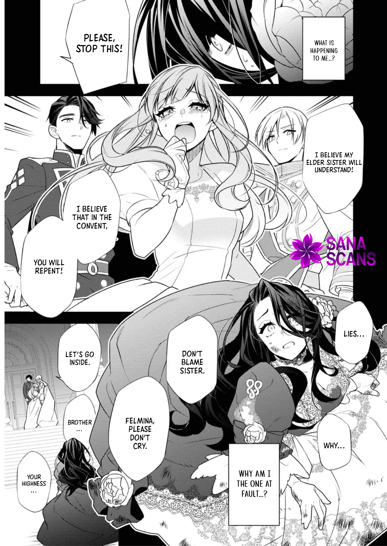 The fallen villainess rewinds fate, seeking to embody the flawless evil. Chapter 1 Page 8