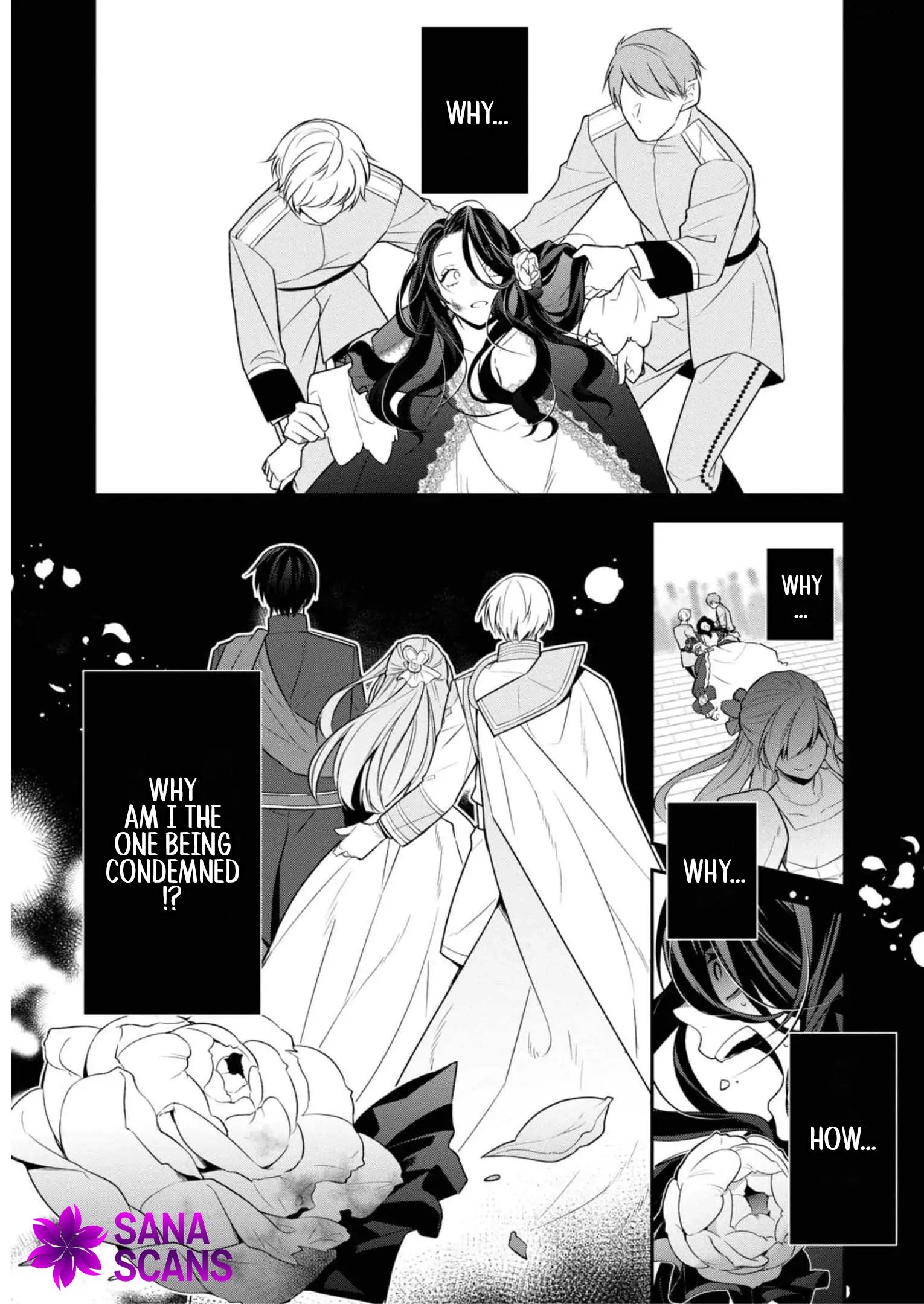 The fallen villainess rewinds fate, seeking to embody the flawless evil. Chapter 1 Page 10