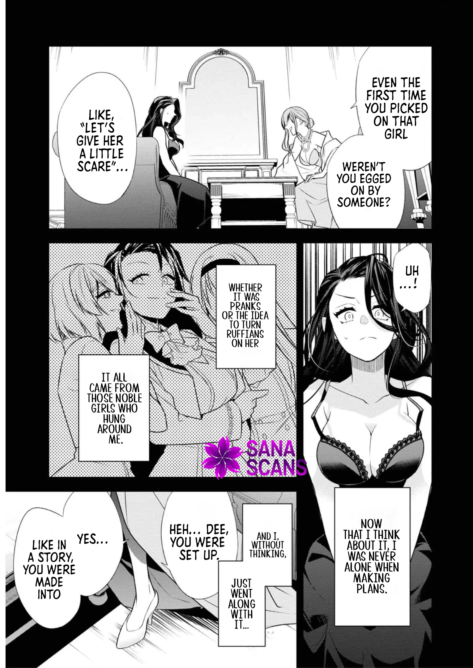 The fallen villainess rewinds fate, seeking to embody the flawless evil. Chapter 1 Page 14