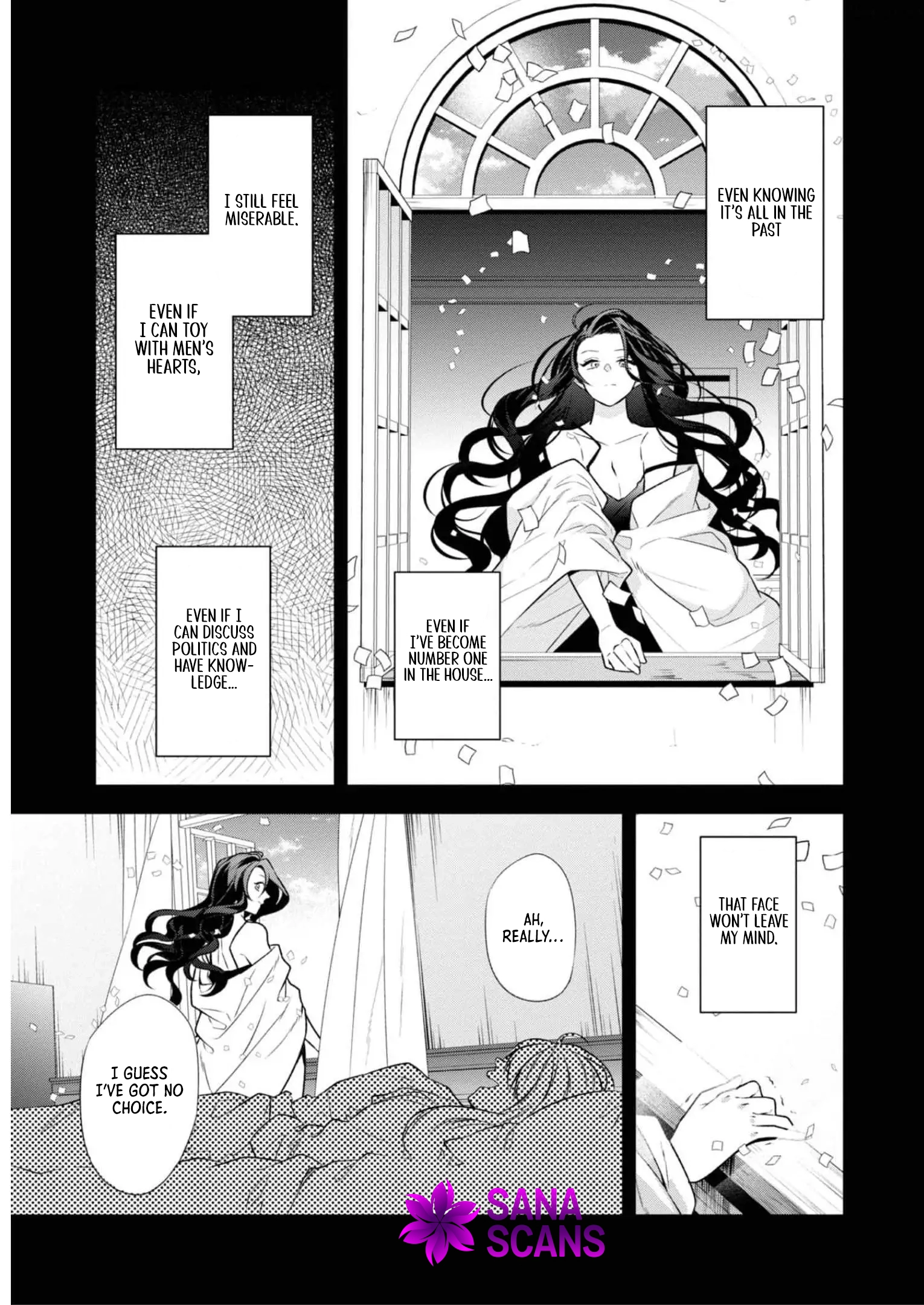 The fallen villainess rewinds fate, seeking to embody the flawless evil. Chapter 1 Page 22