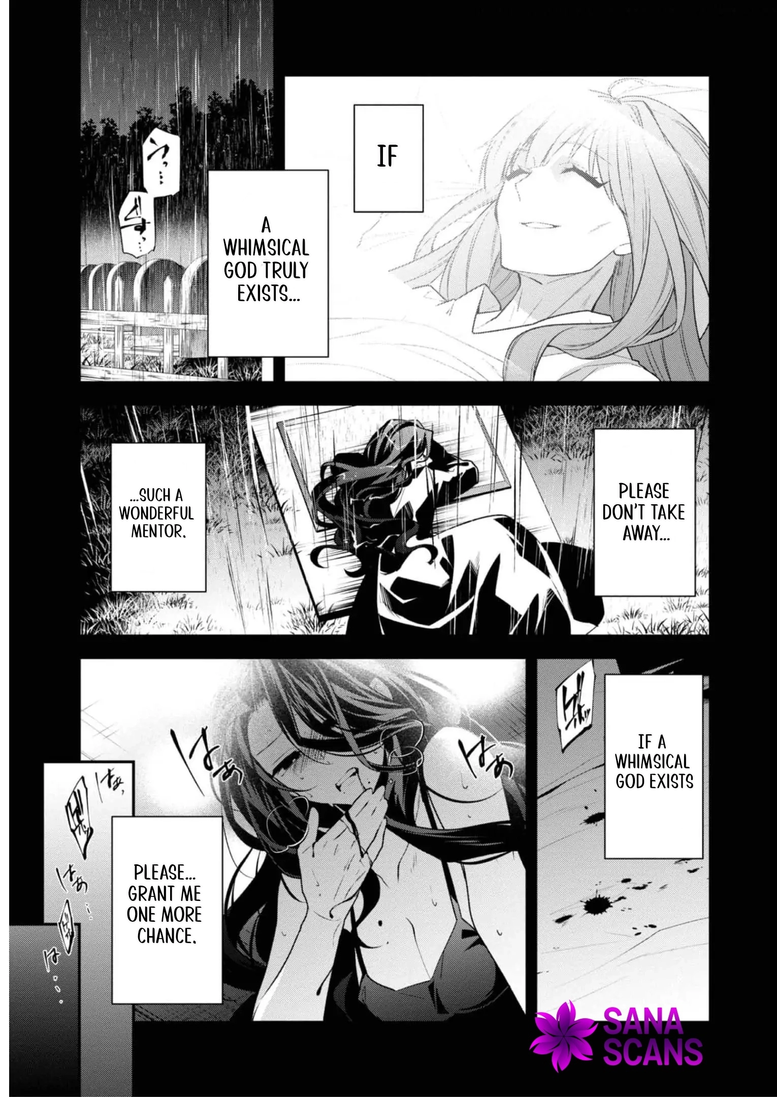 The fallen villainess rewinds fate, seeking to embody the flawless evil. Chapter 1 Page 24