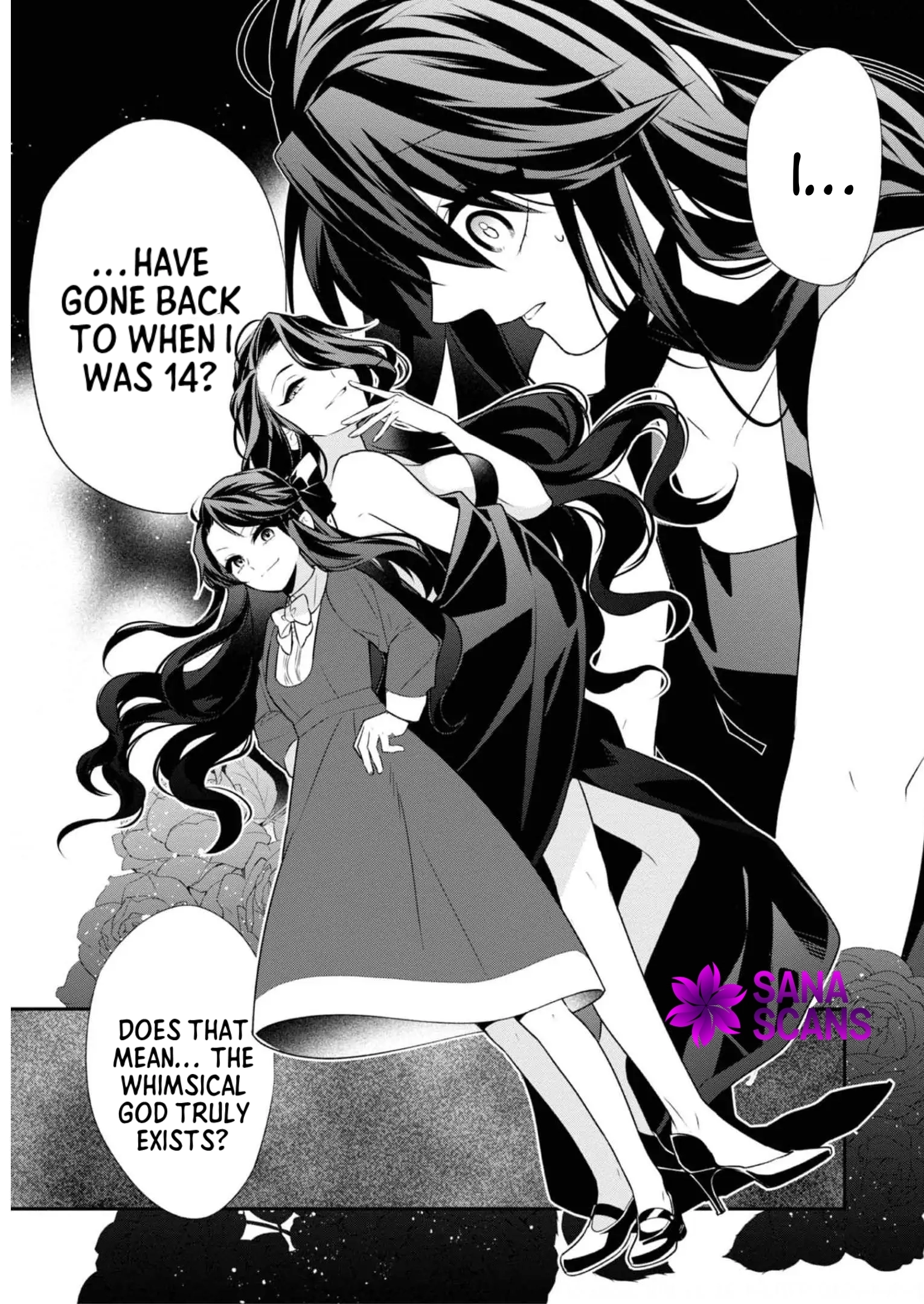 The fallen villainess rewinds fate, seeking to embody the flawless evil. Chapter 1 Page 30