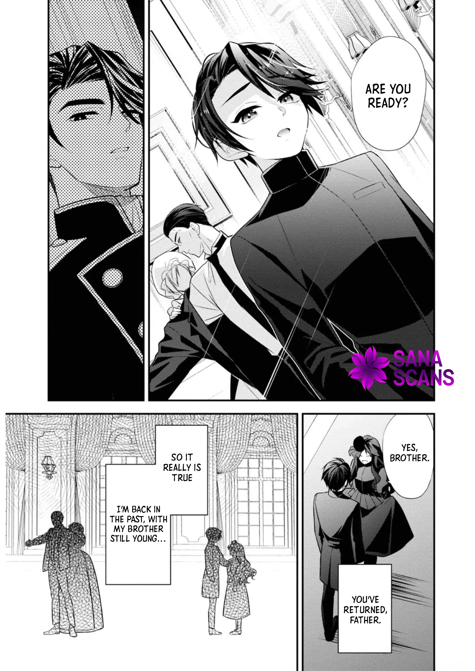 The fallen villainess rewinds fate, seeking to embody the flawless evil. Chapter 1 Page 32