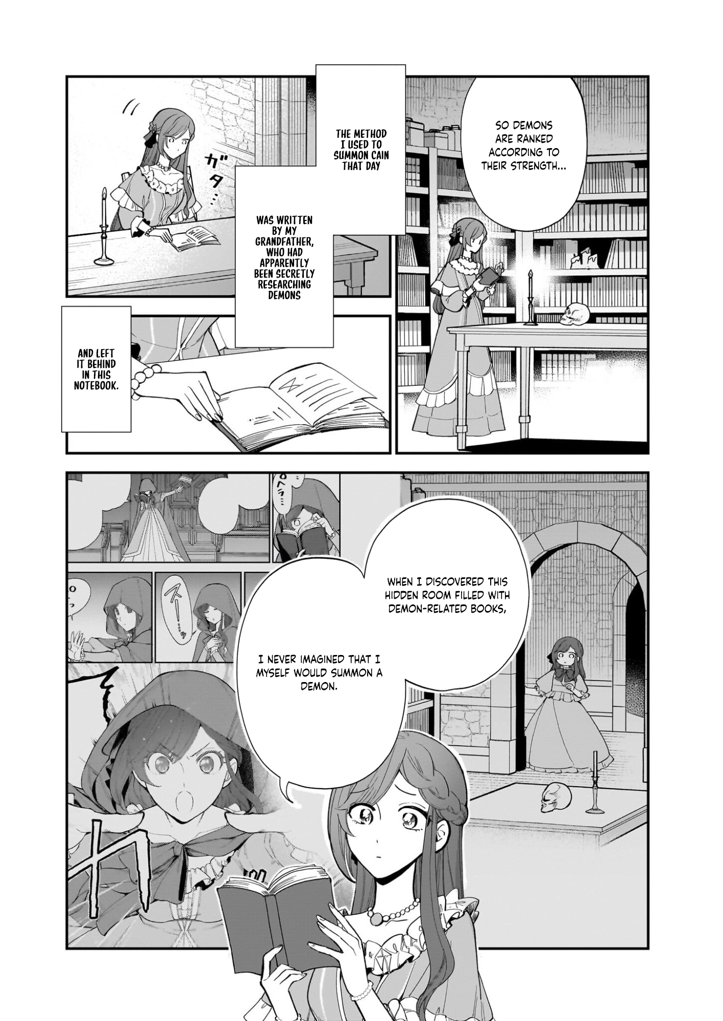 The Furious Duke’s Daughter Summons a Demon Chapter 3 Page 8